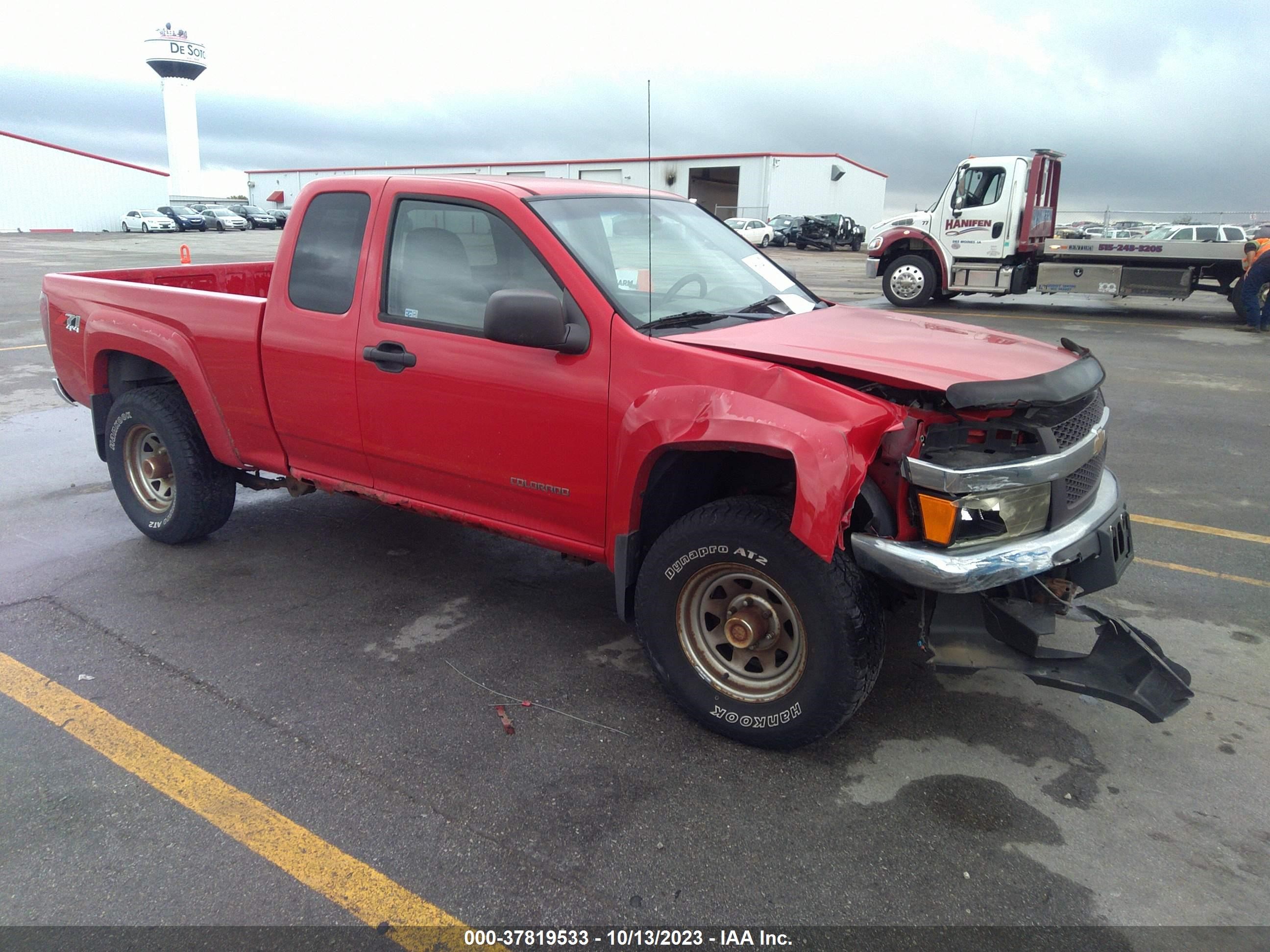 CHEVROLET COLORADO 2005 1gcdt196058284664