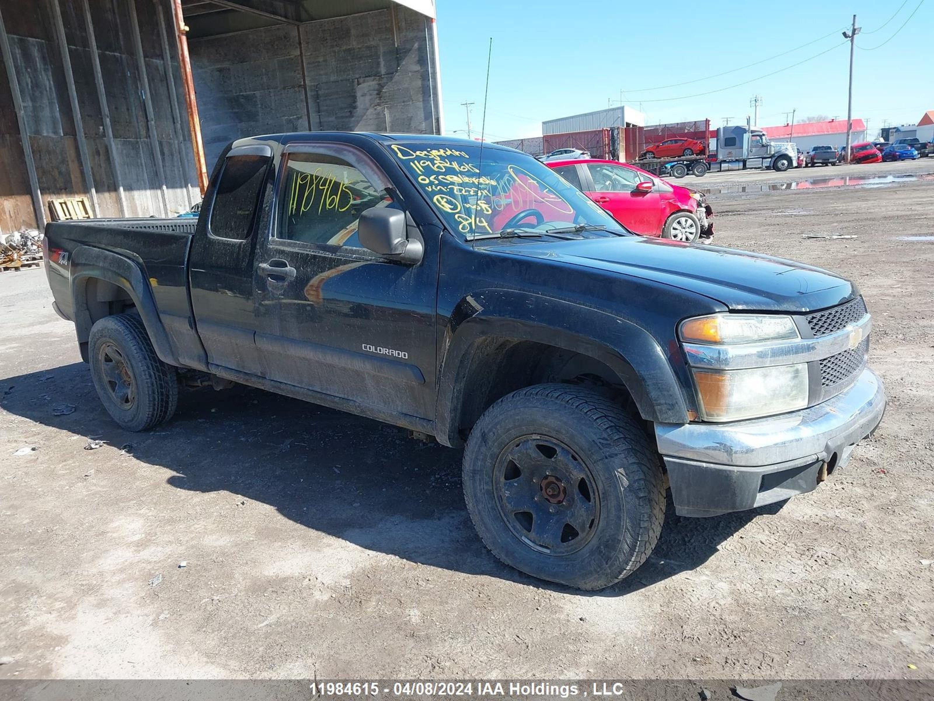 CHEVROLET COLORADO 2005 1gcdt196958222311