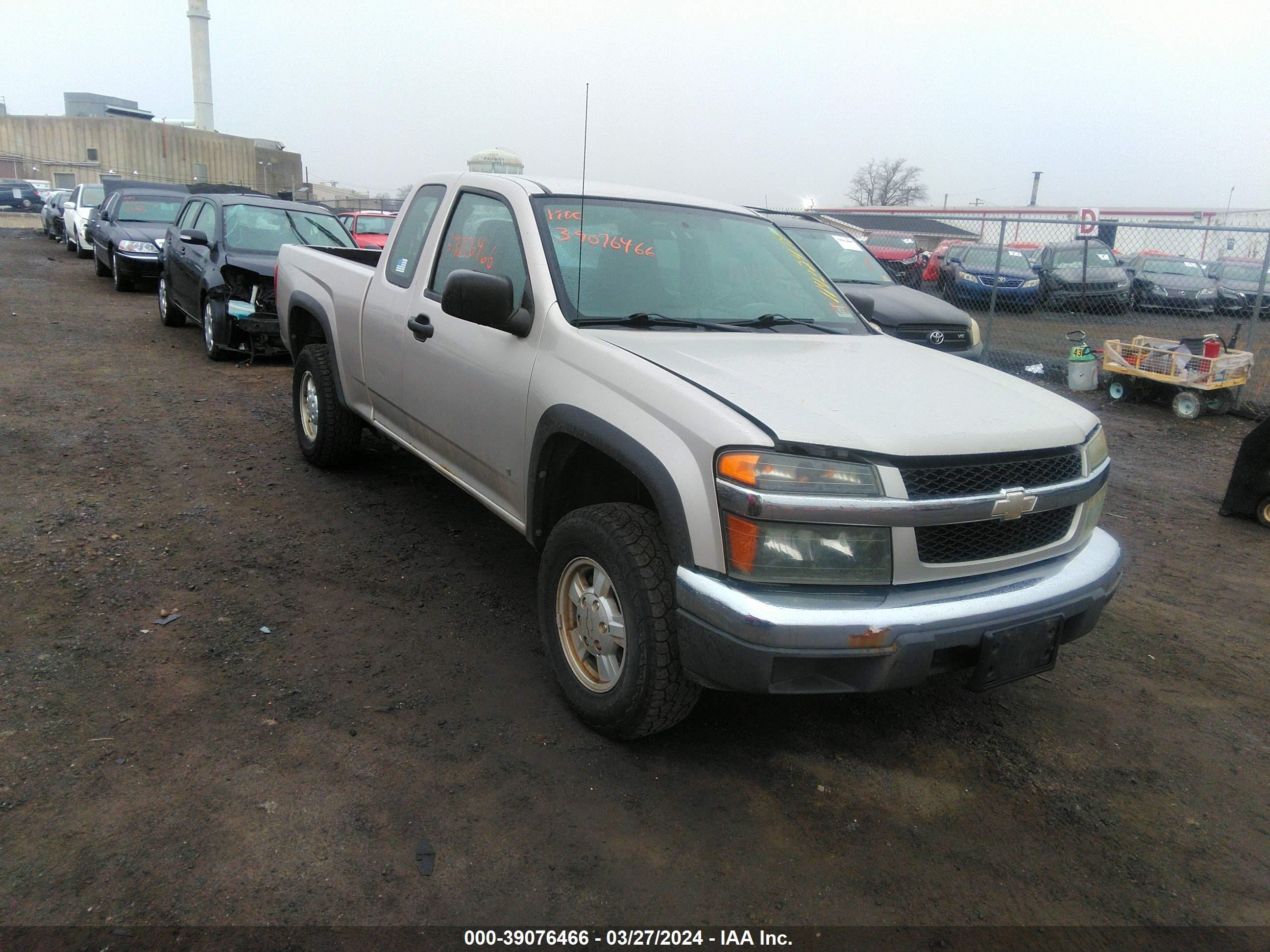 CHEVROLET COLORADO 2007 1gcdt19ex78131204