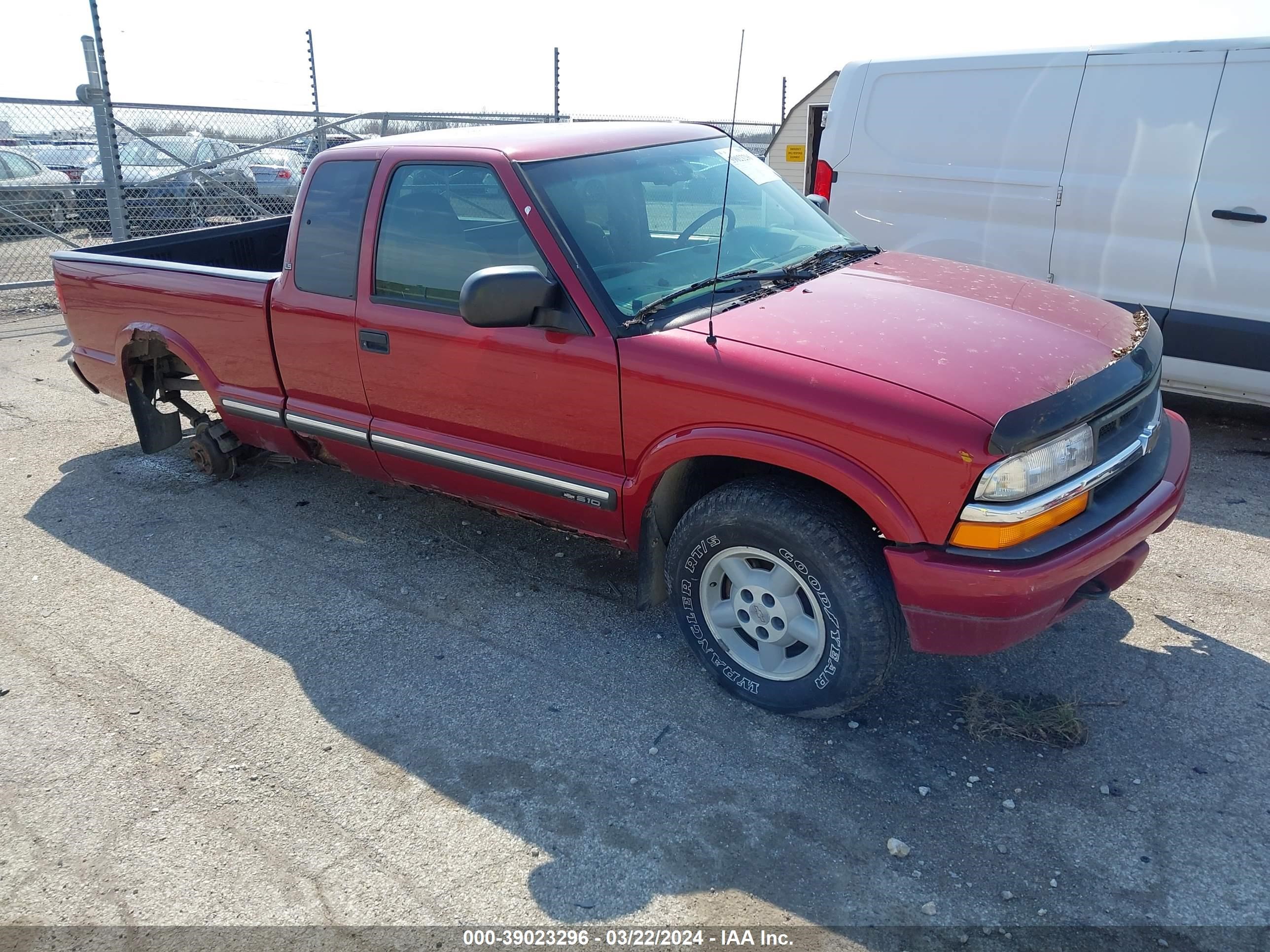 CHEVROLET S-10 PICKUP 2001 1gcdt19w818104258