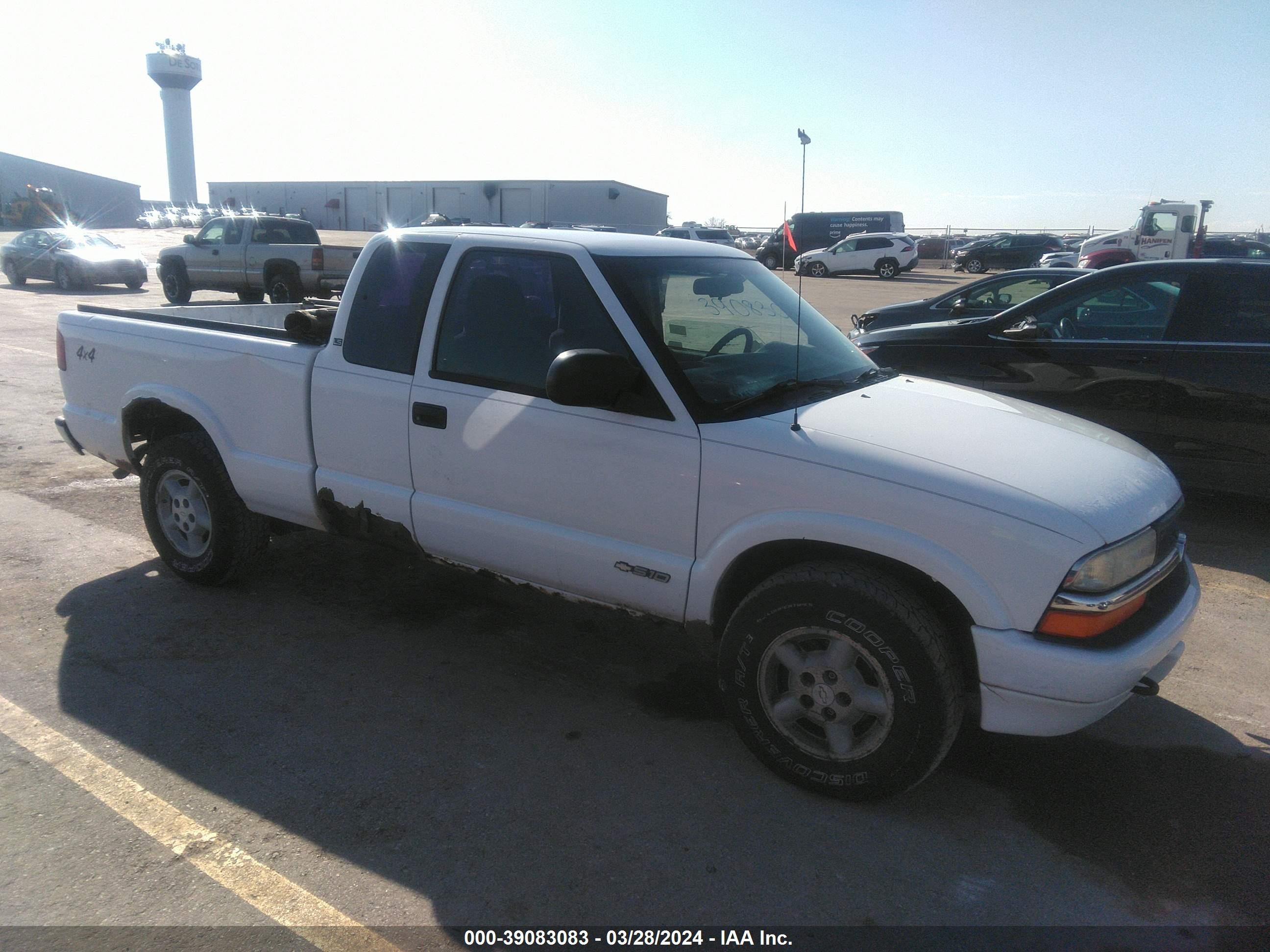 CHEVROLET S-10 PICKUP 2001 1gcdt19wx1k117788