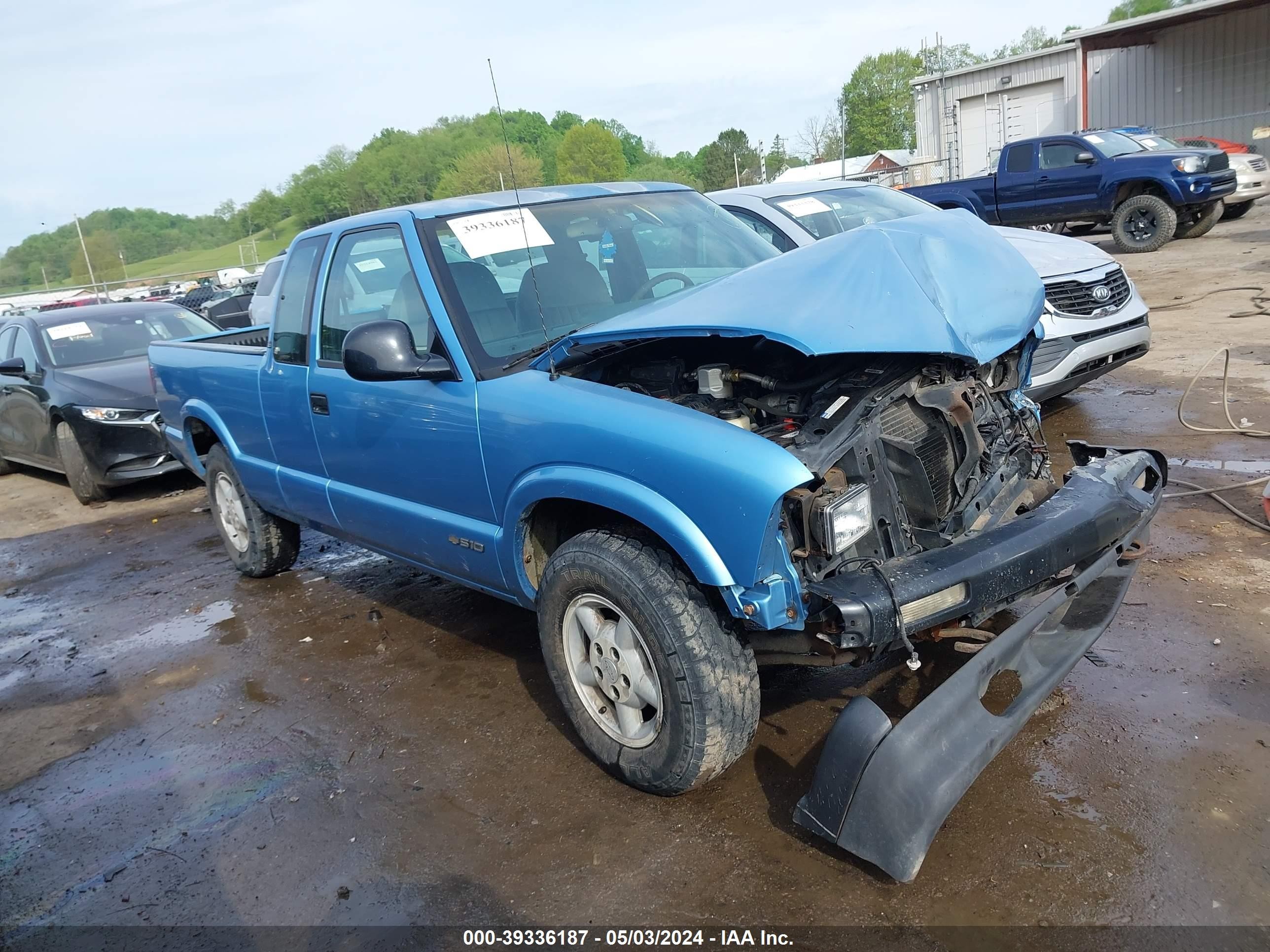 CHEVROLET S-10 PICKUP 1996 1gcdt19x1tk174487