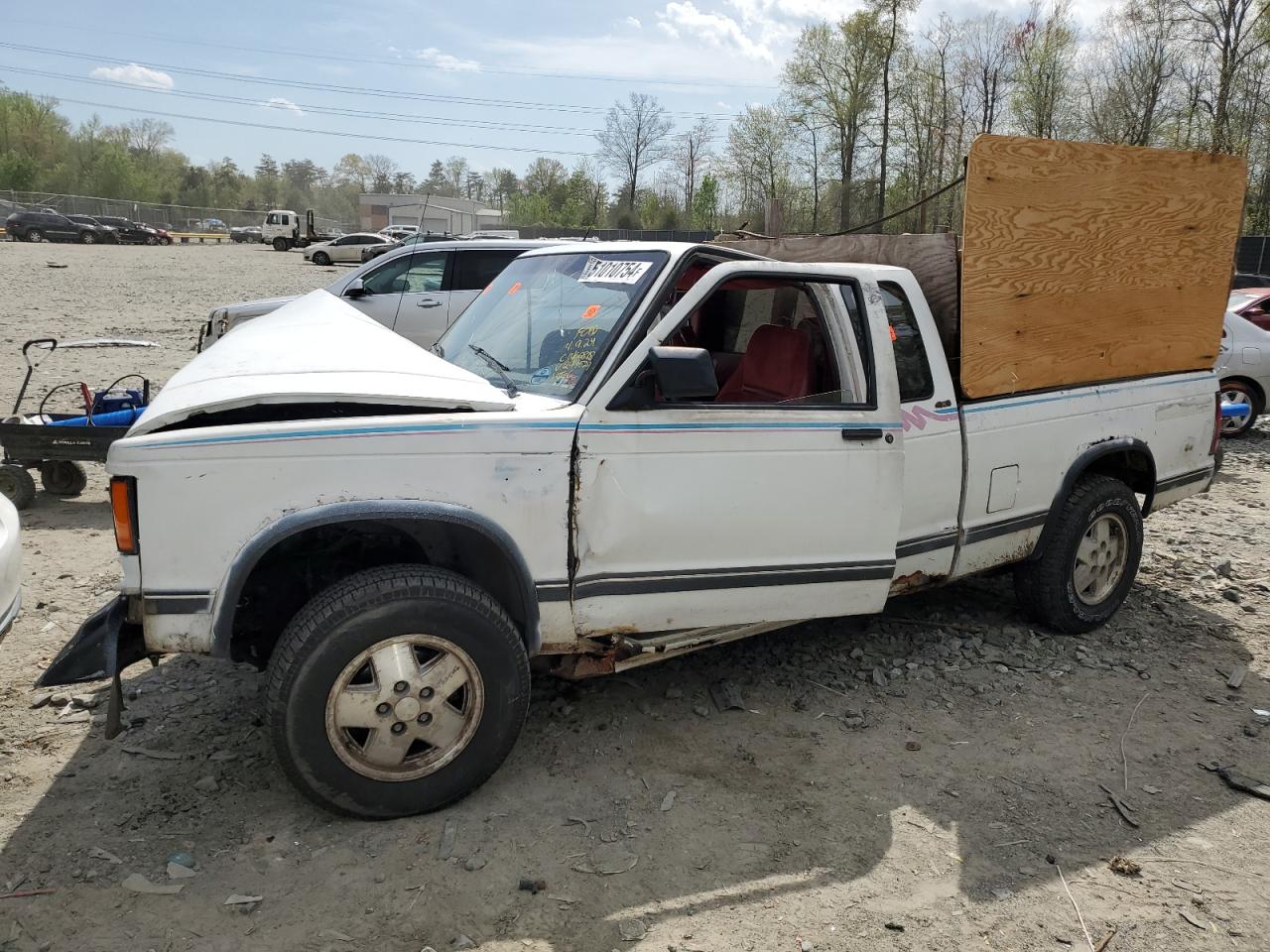 CHEVROLET SILVERADO 1989 1gcdt19z6k2247529