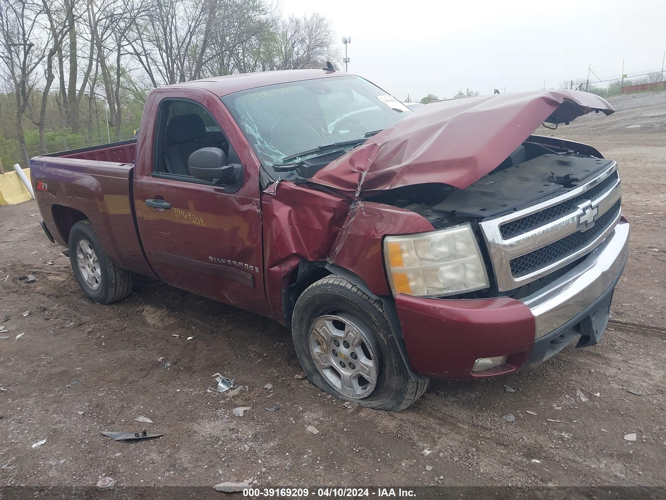 CHEVROLET SILVERADO 2008 1gcec14078z107616