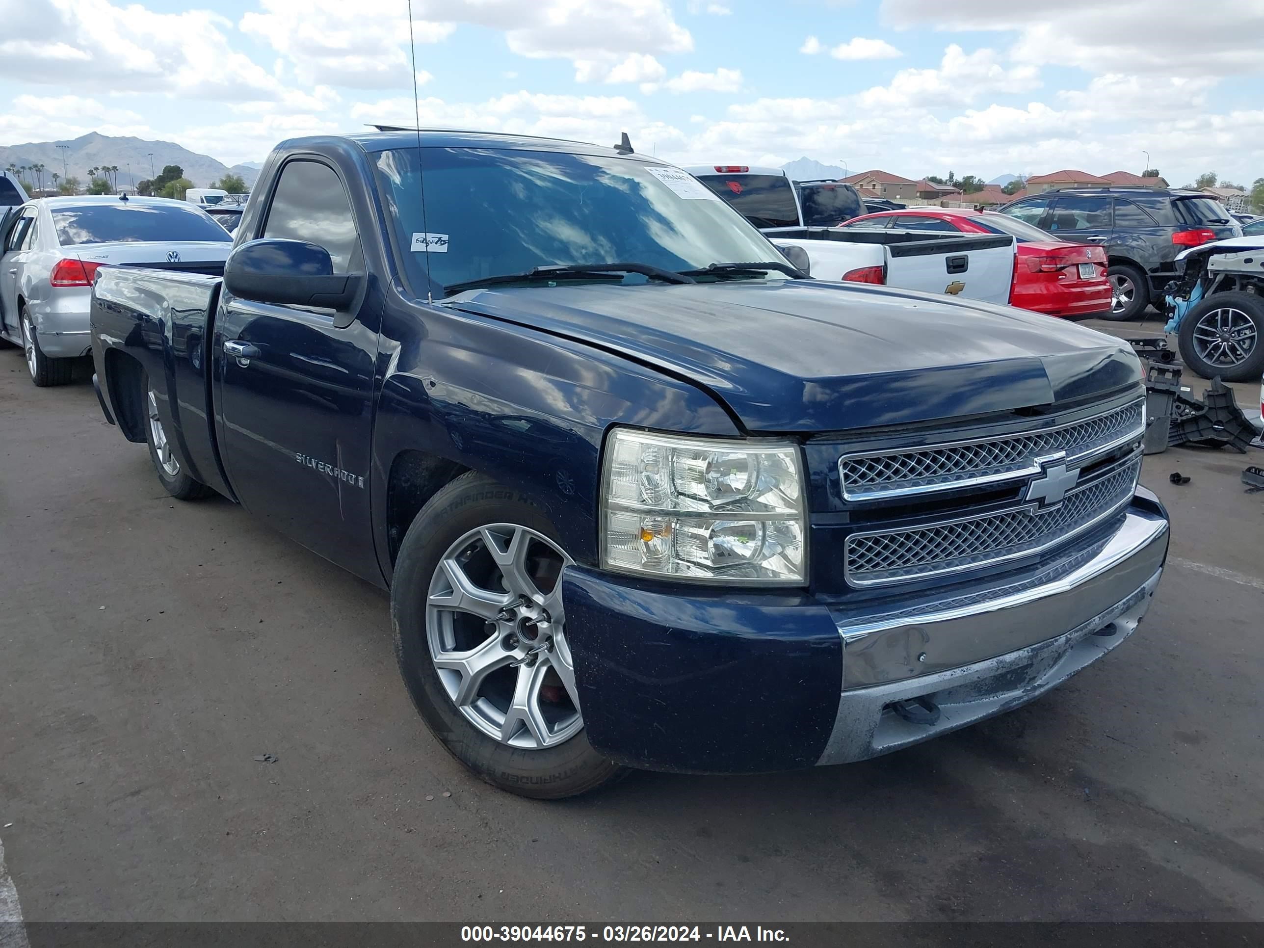 CHEVROLET SILVERADO 2007 1gcec14c07z529560