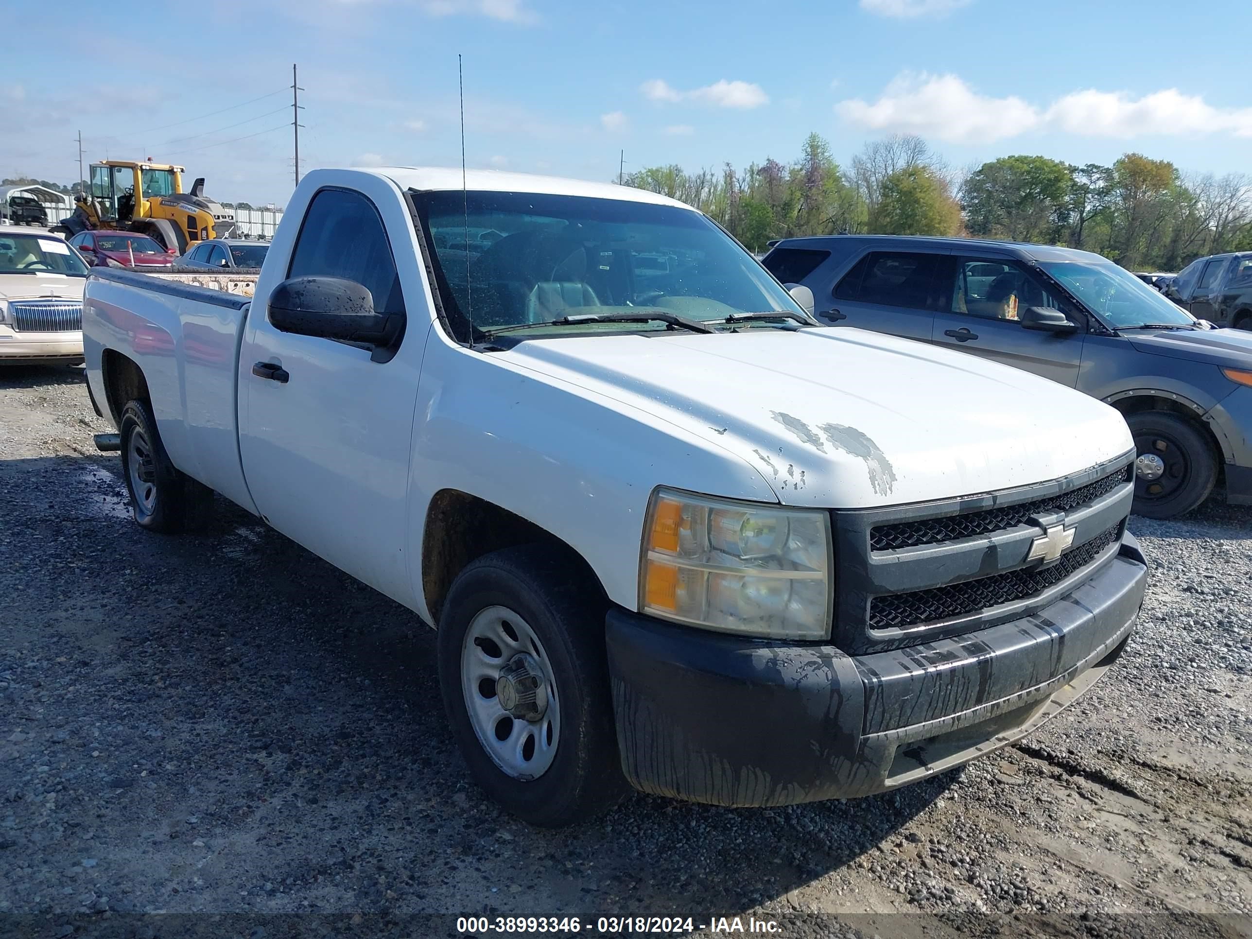 CHEVROLET SILVERADO 2007 1gcec14c37z518858