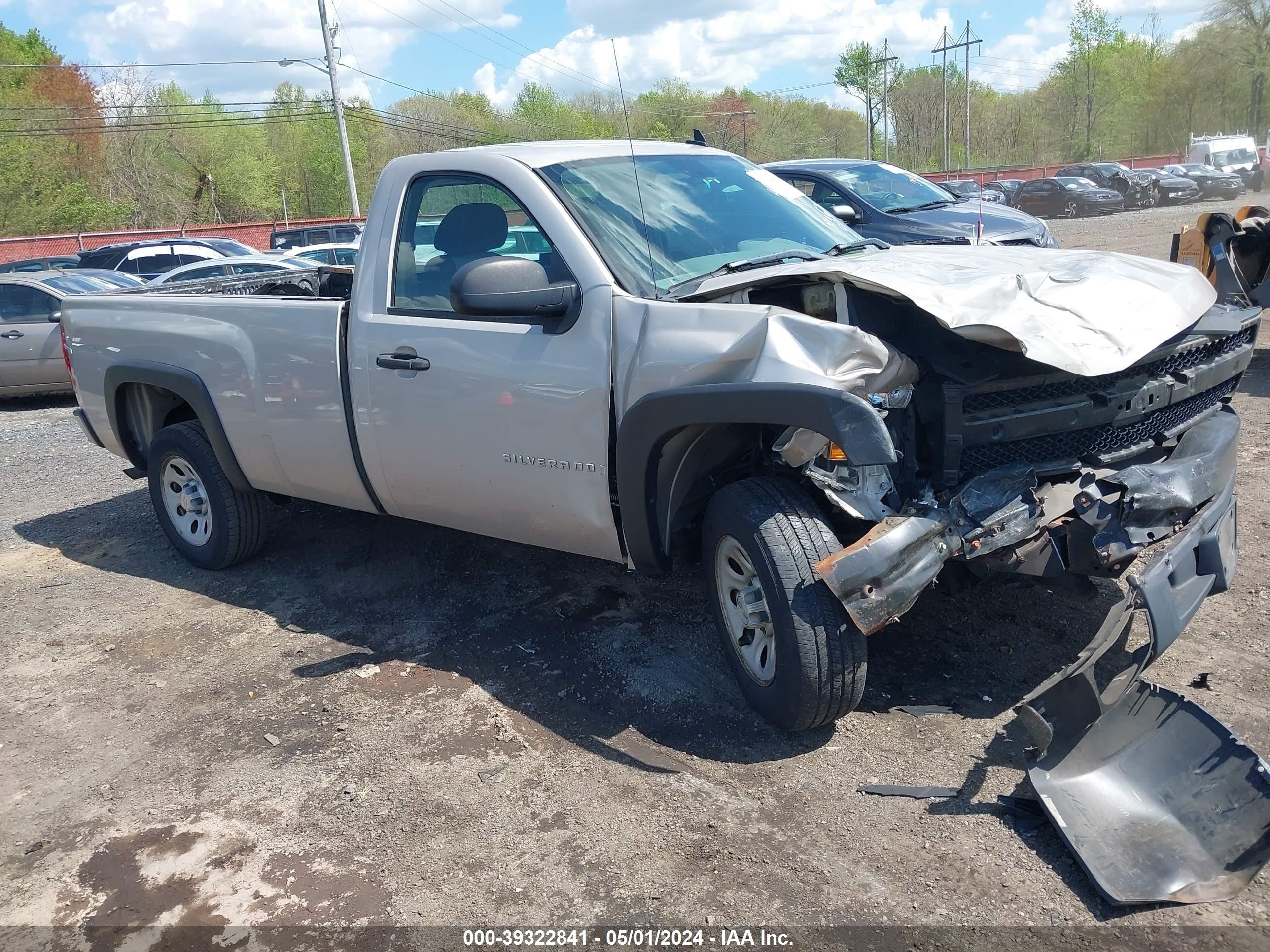 CHEVROLET SILVERADO 2007 1gcec14c37z579966