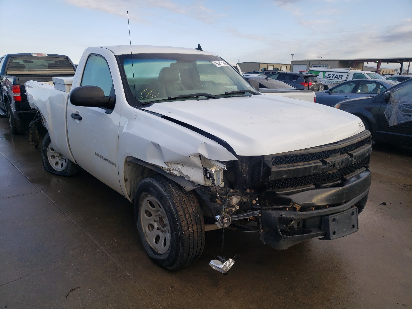 CHEVROLET SILVERADO 2007 1gcec14c37z633797