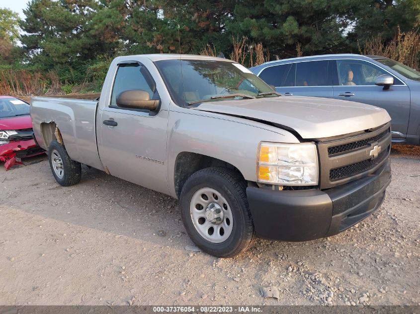 CHEVROLET SILVERADO 2007 1gcec14c47z572136