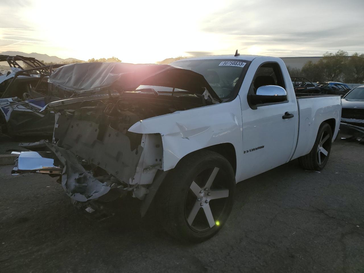 CHEVROLET SILVERADO 2008 1gcec14c58z167792