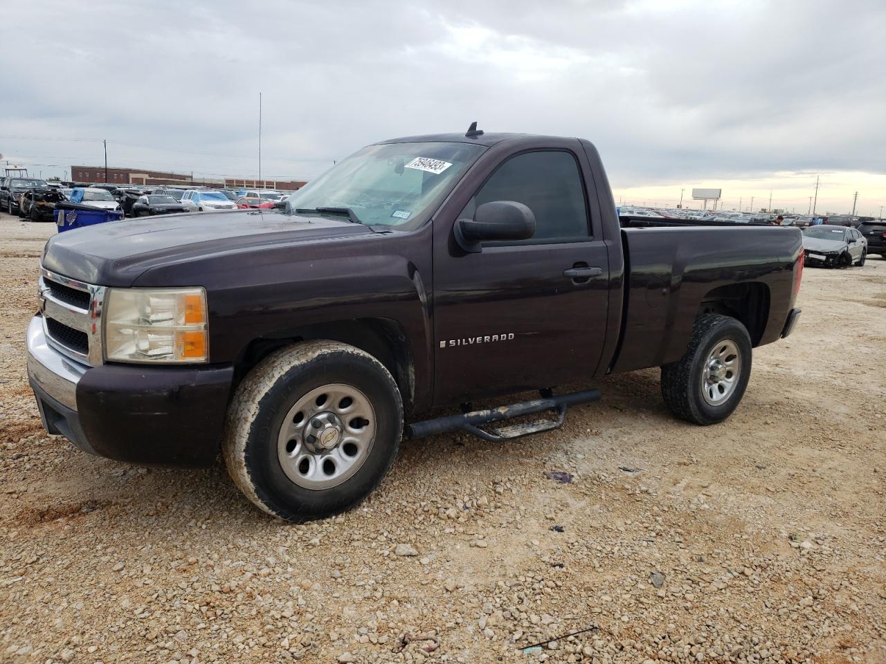 CHEVROLET SILVERADO 2008 1gcec14c68z257470