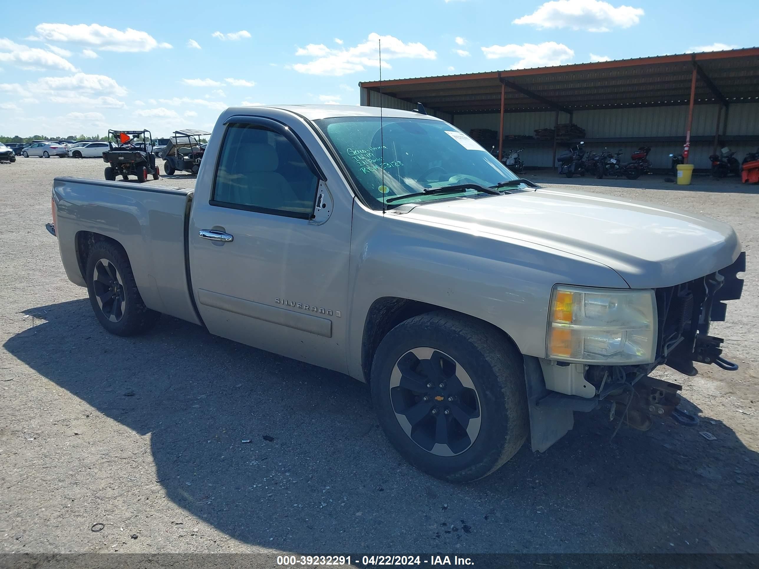 CHEVROLET SILVERADO 2007 1gcec14c77z543388