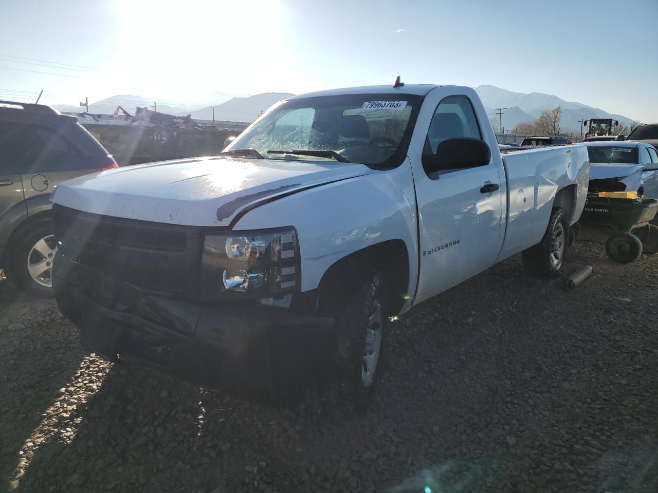 CHEVROLET SILVERADO 2007 1gcec14c77z566878