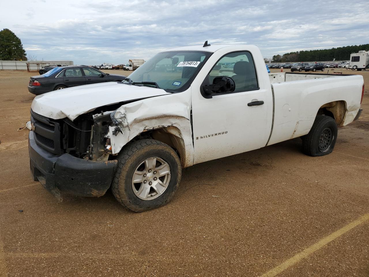 CHEVROLET SILVERADO 2007 1gcec14c87e530267