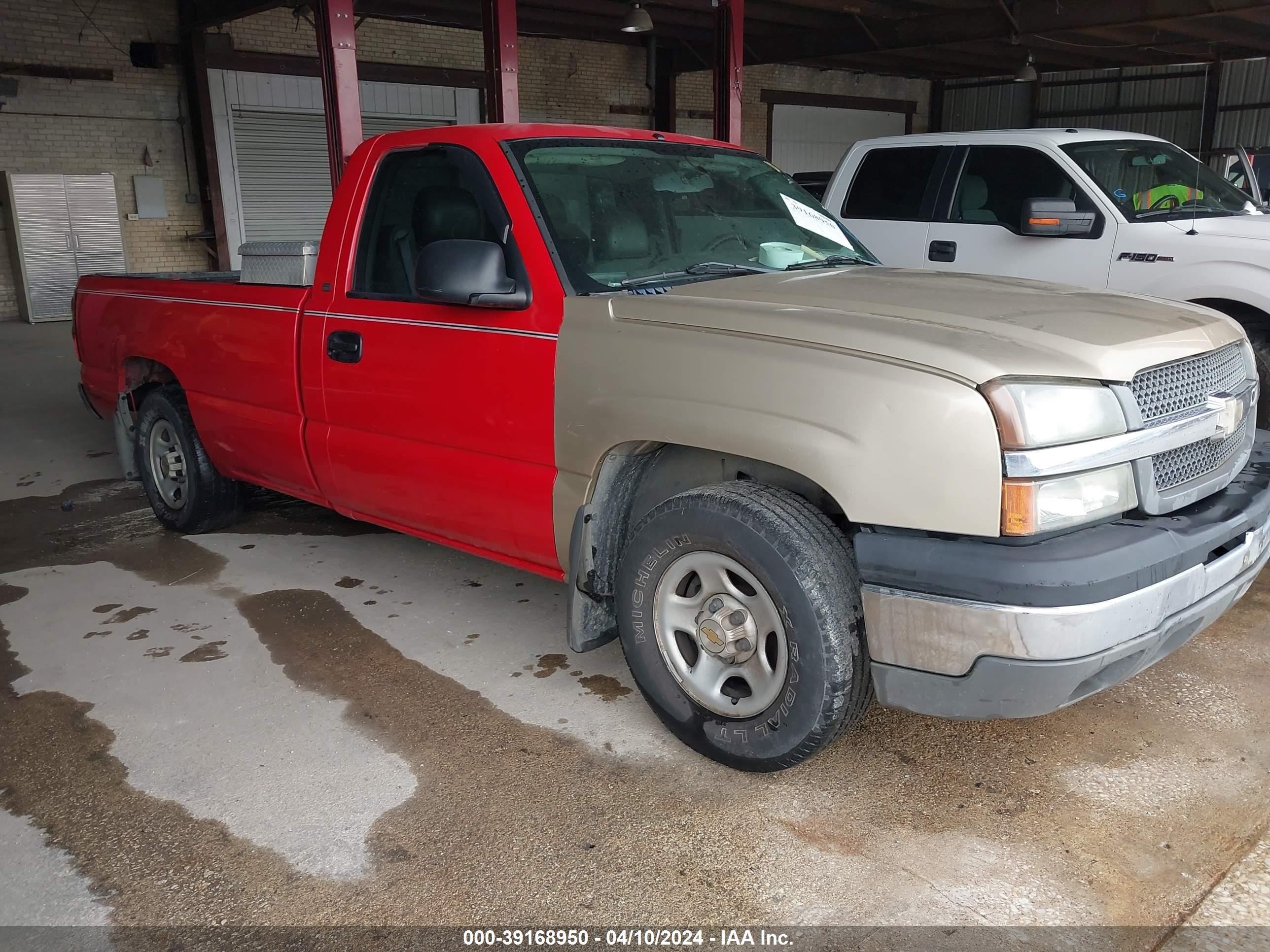 CHEVROLET SILVERADO 2004 1gcec14t04z261167