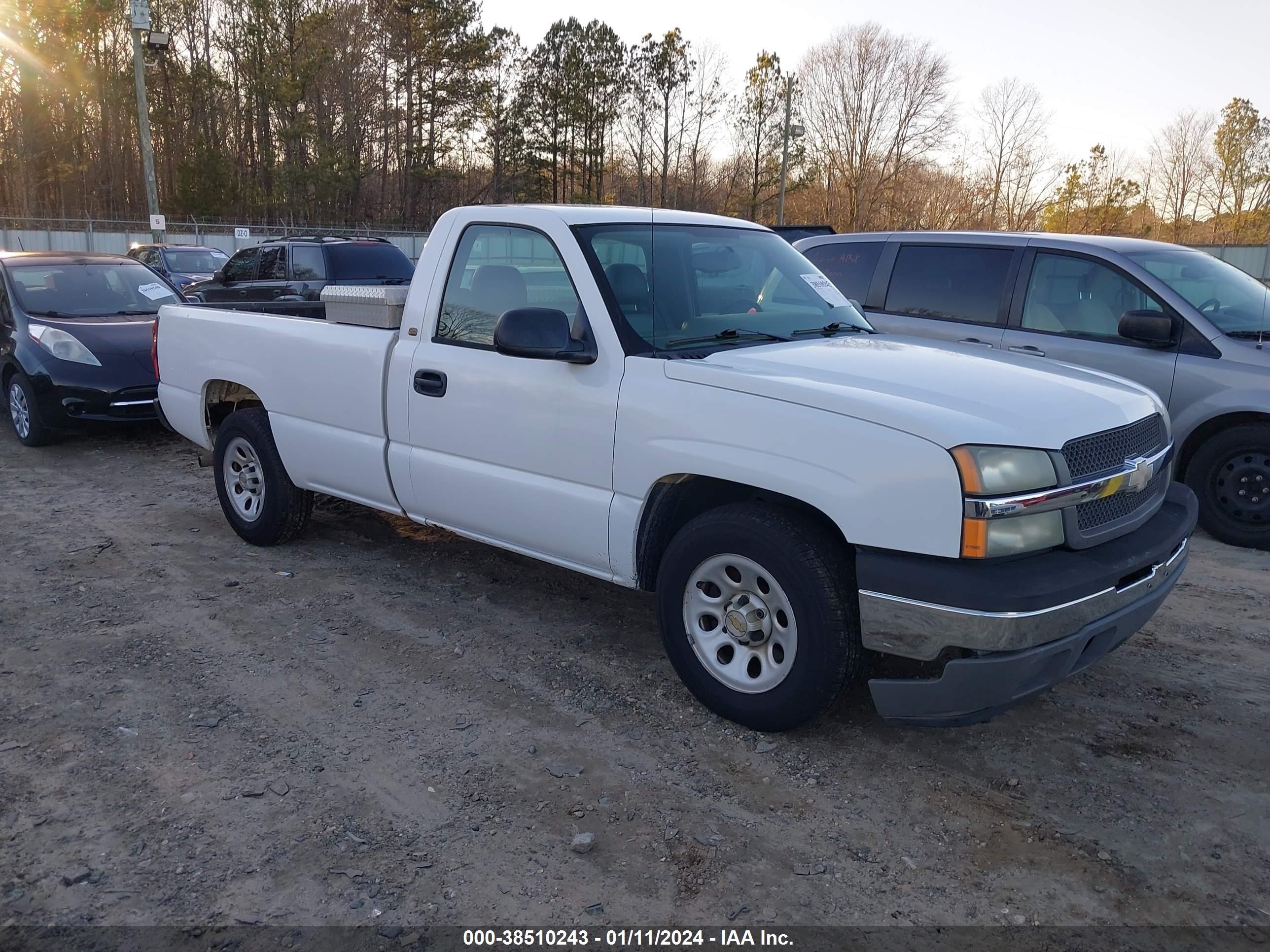 CHEVROLET SILVERADO 2005 1gcec14t05z249540