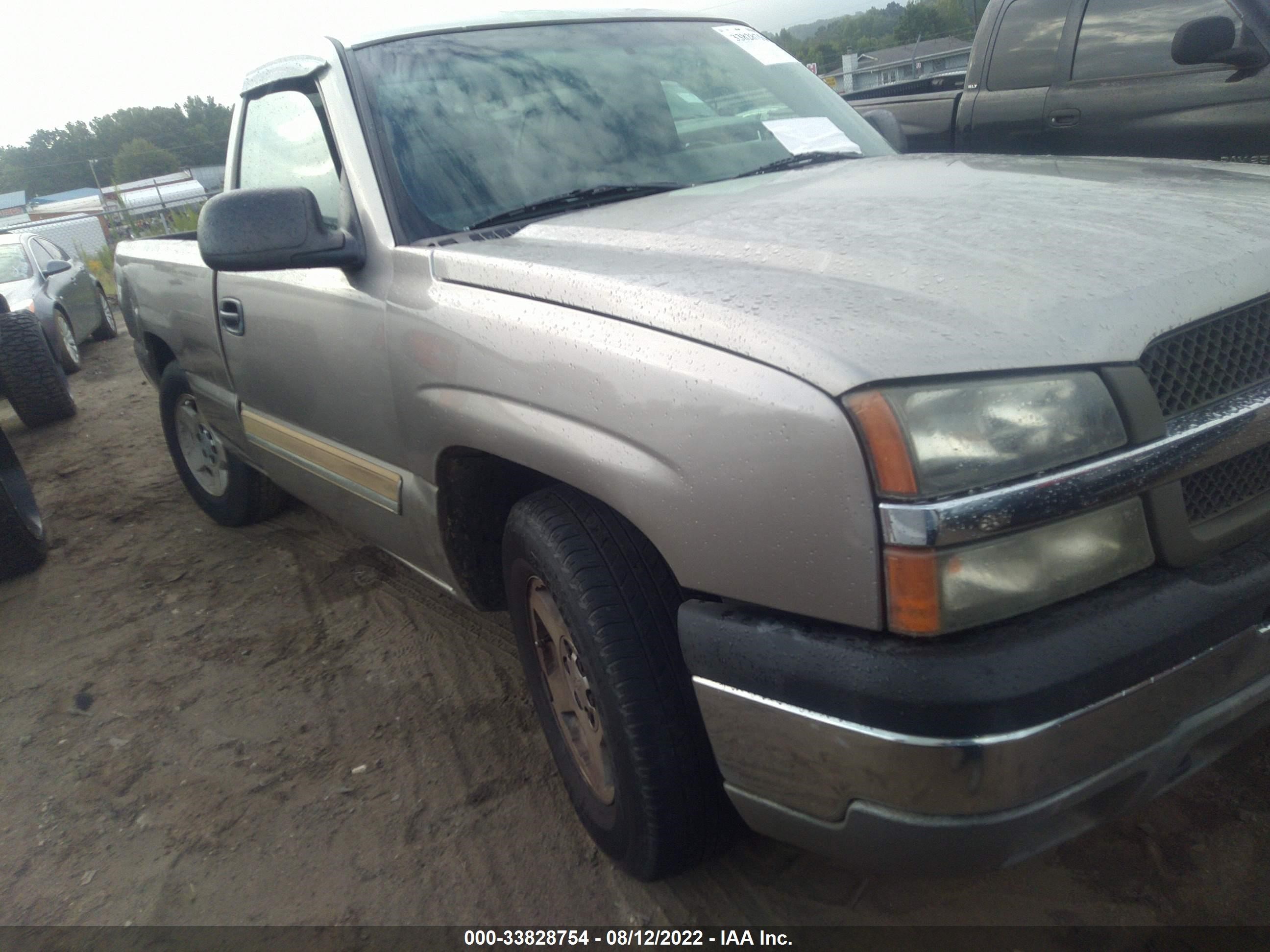 CHEVROLET SILVERADO 2003 1gcec14t13z155633