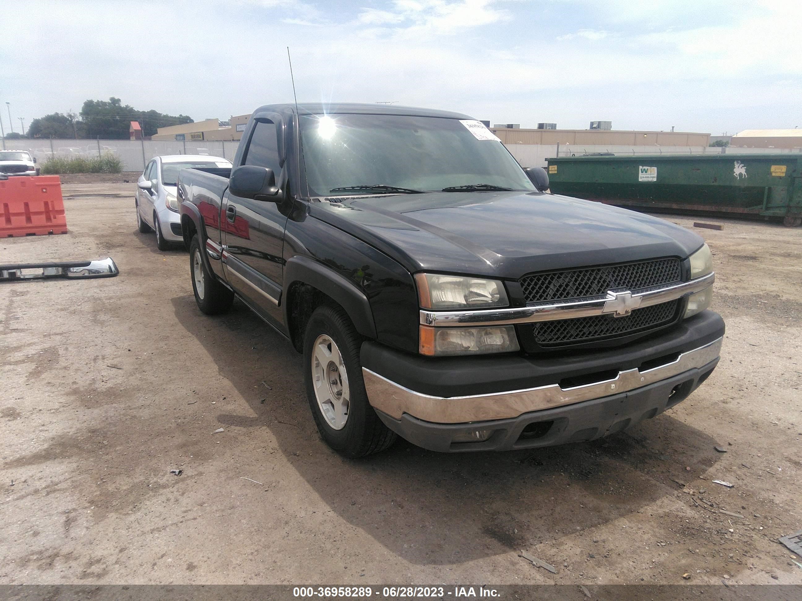 CHEVROLET SILVERADO 2003 1gcec14t13z338689