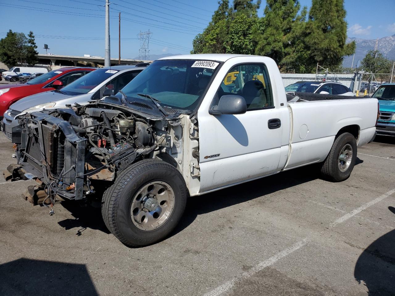 CHEVROLET SILVERADO 2000 1gcec14t2ye129024