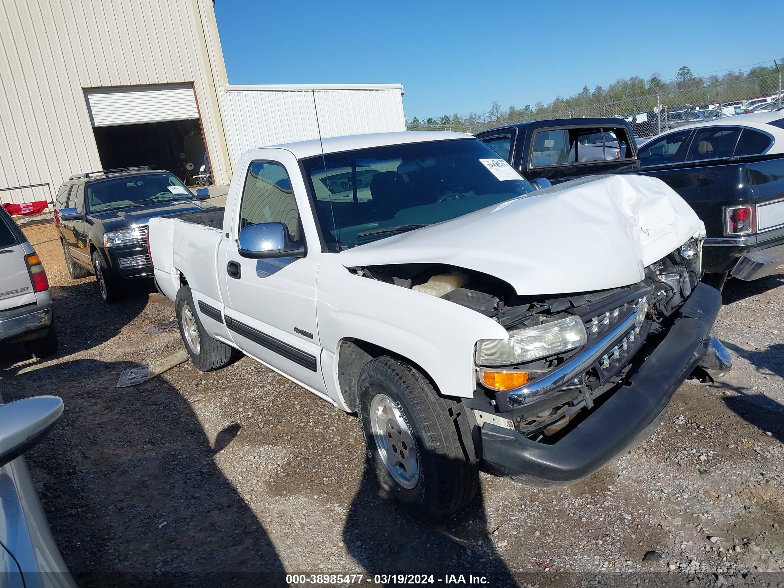 CHEVROLET SILVERADO 2000 1gcec14t2yz216513