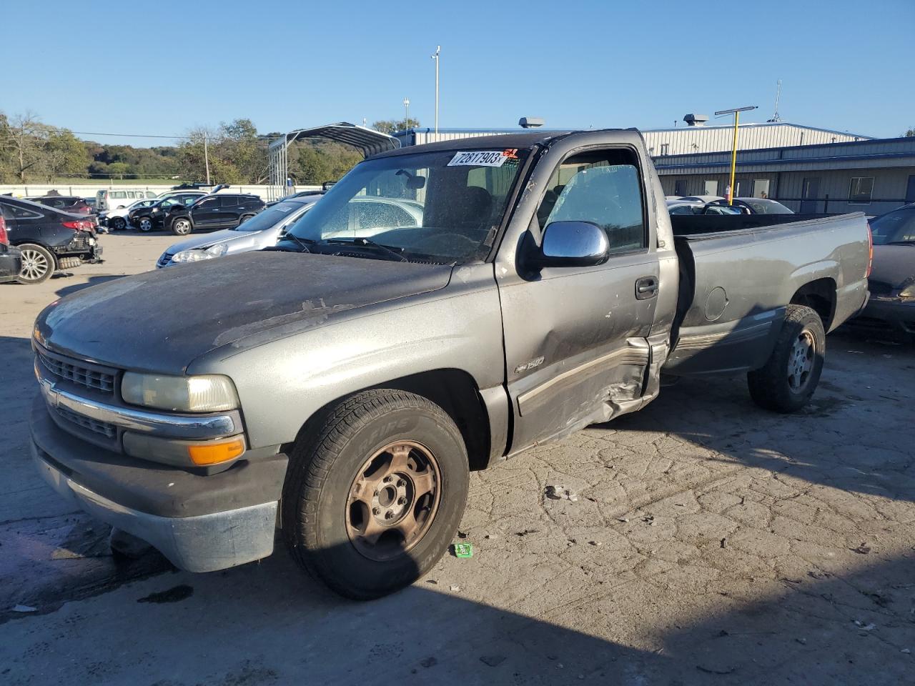 CHEVROLET SILVERADO 2000 1gcec14t3ye105766