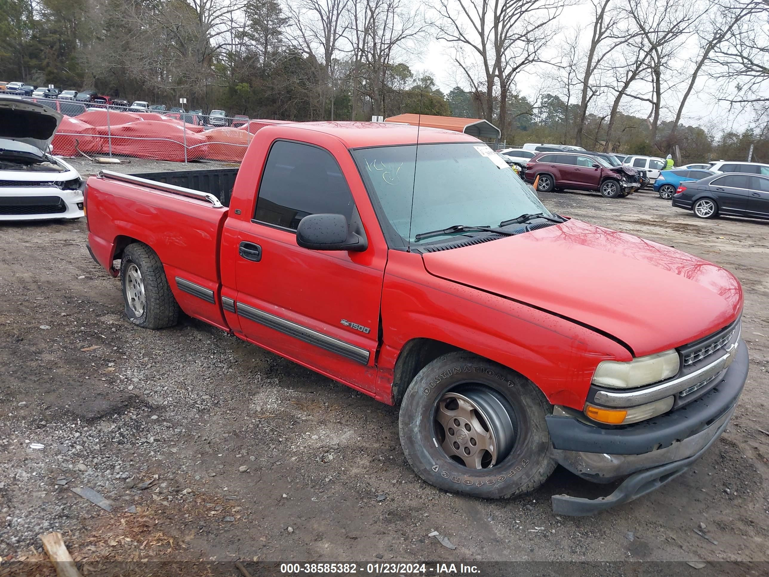 CHEVROLET SILVERADO 2000 1gcec14t3yz177379