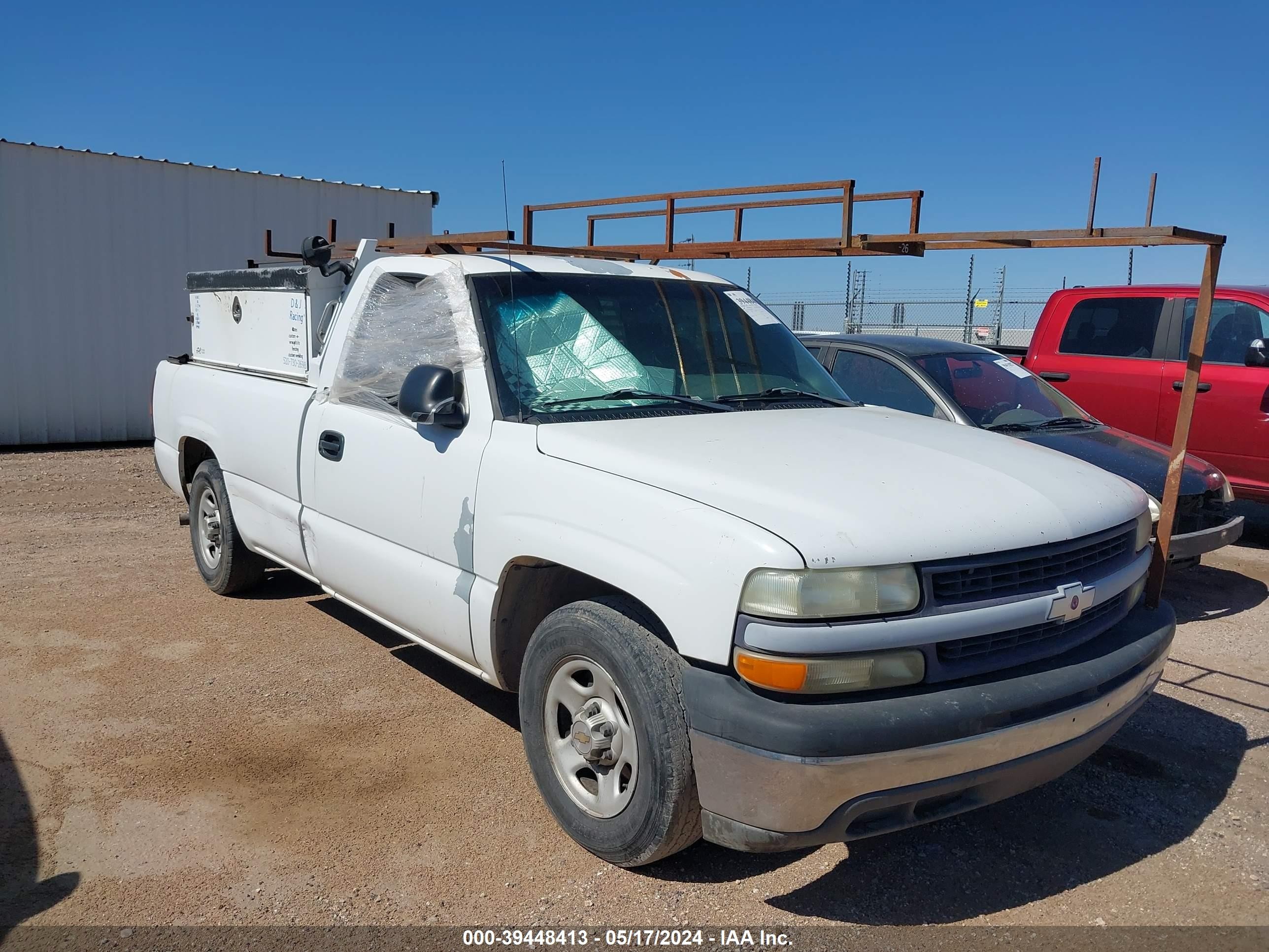 CHEVROLET SILVERADO 2002 1gcec14t52z283310