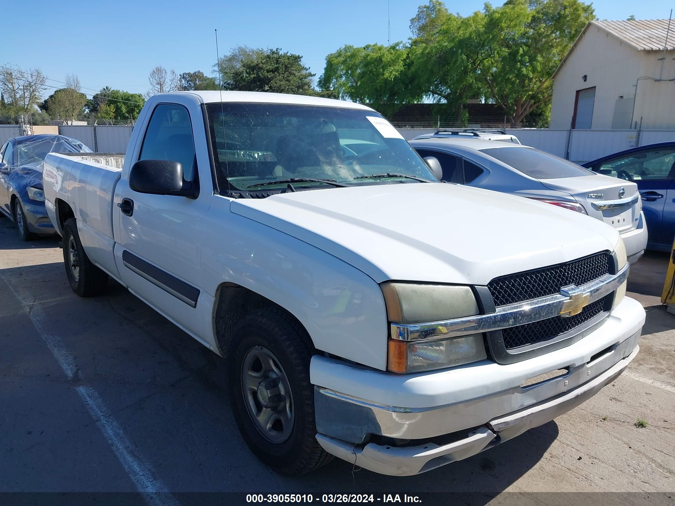 CHEVROLET SILVERADO 2004 1gcec14t54z296576