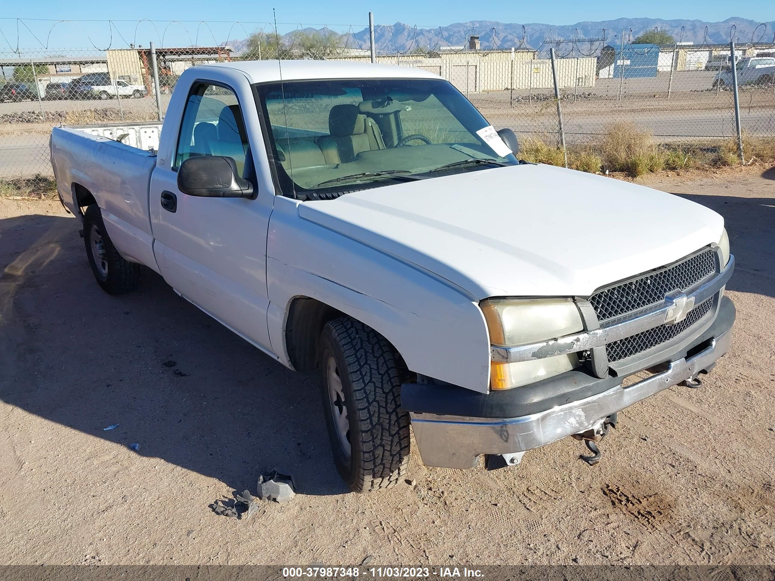 CHEVROLET SILVERADO 2004 1gcec14t74e218873