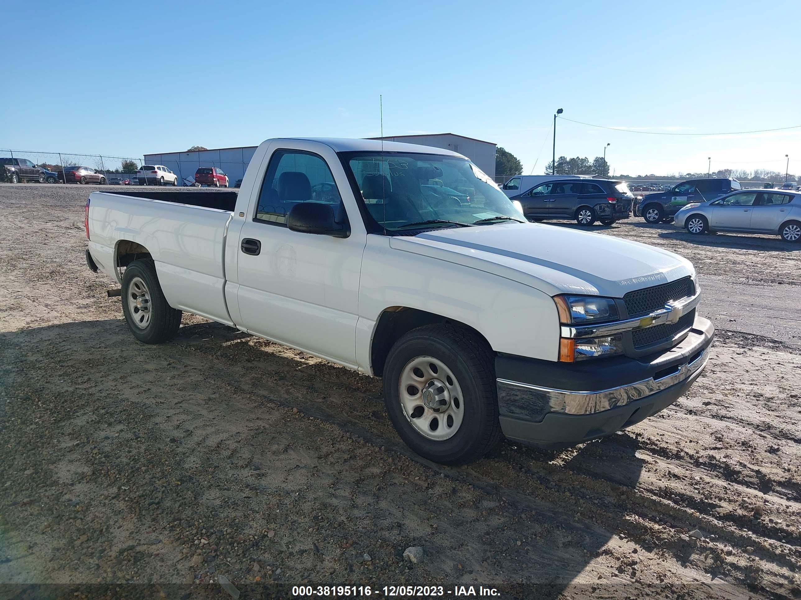 CHEVROLET SILVERADO 2005 1gcec14t75z245775