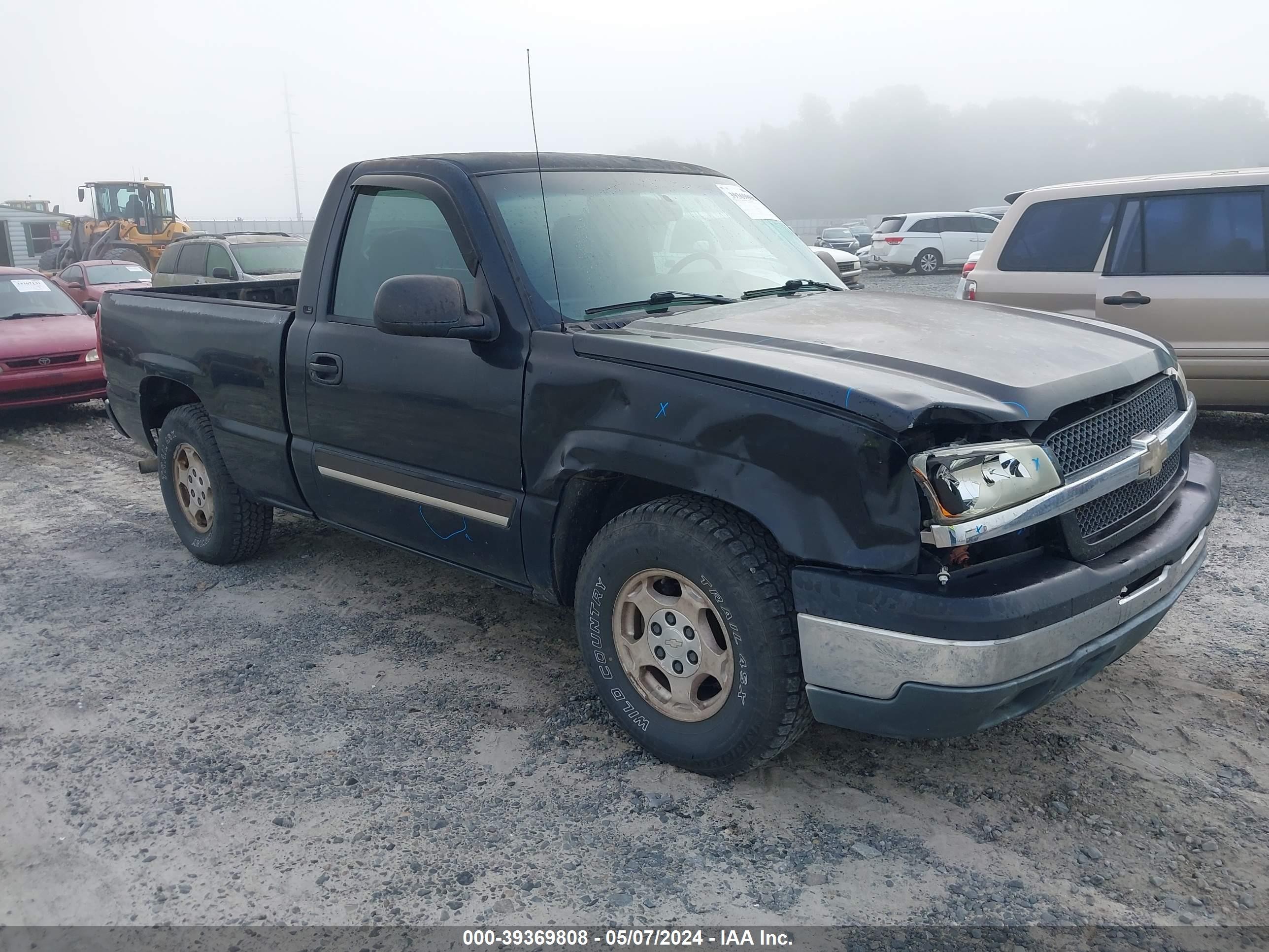 CHEVROLET SILVERADO 2003 1gcec14t83z299292