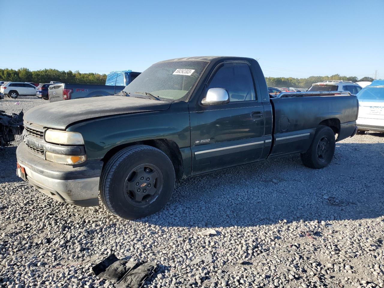 CHEVROLET SILVERADO 2001 1gcec14tx1e143470