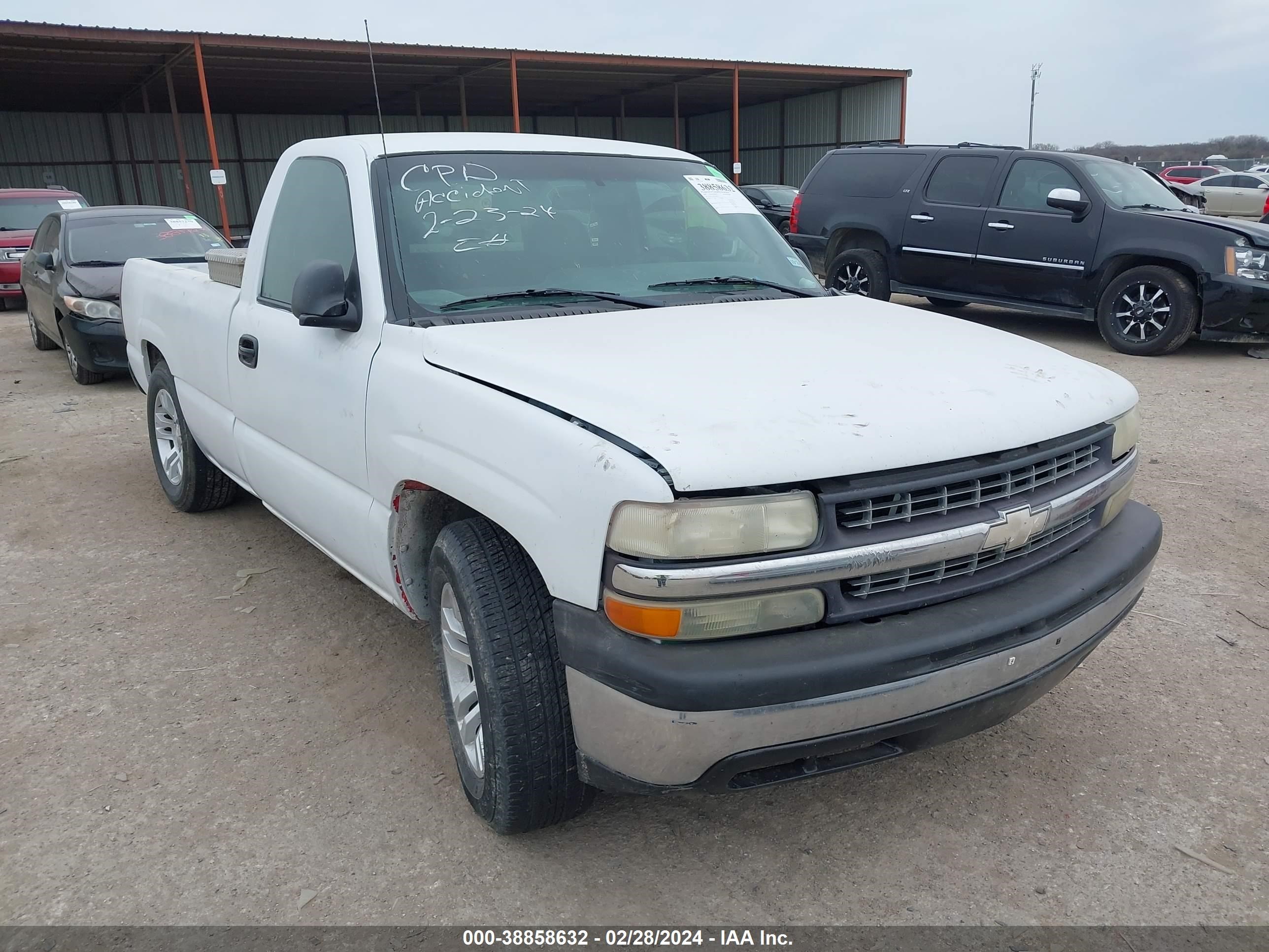 CHEVROLET SILVERADO 2002 1gcec14v02z103832