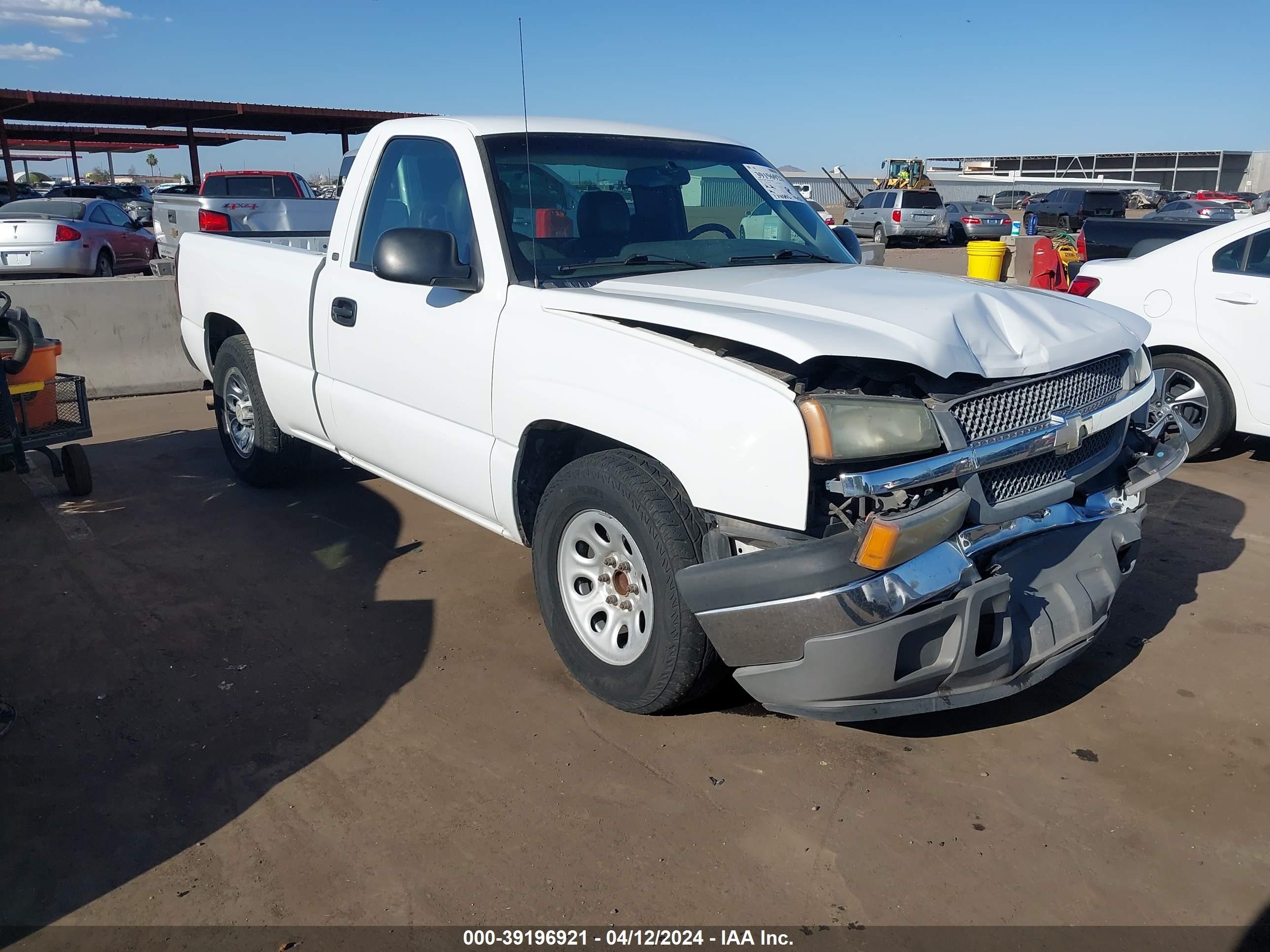 CHEVROLET SILVERADO 2005 1gcec14v05z112843