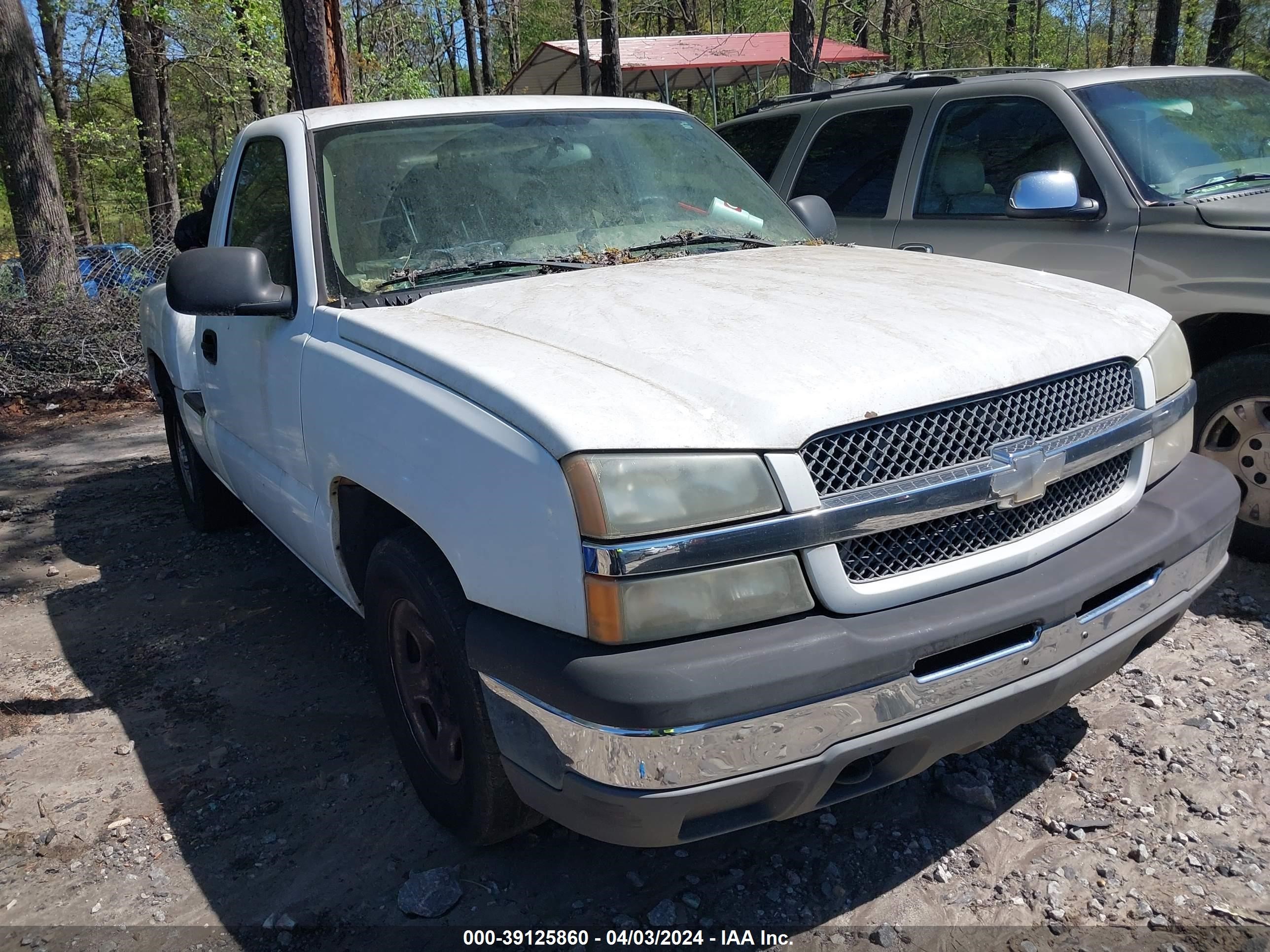 CHEVROLET SILVERADO 2004 1gcec14v14z345077