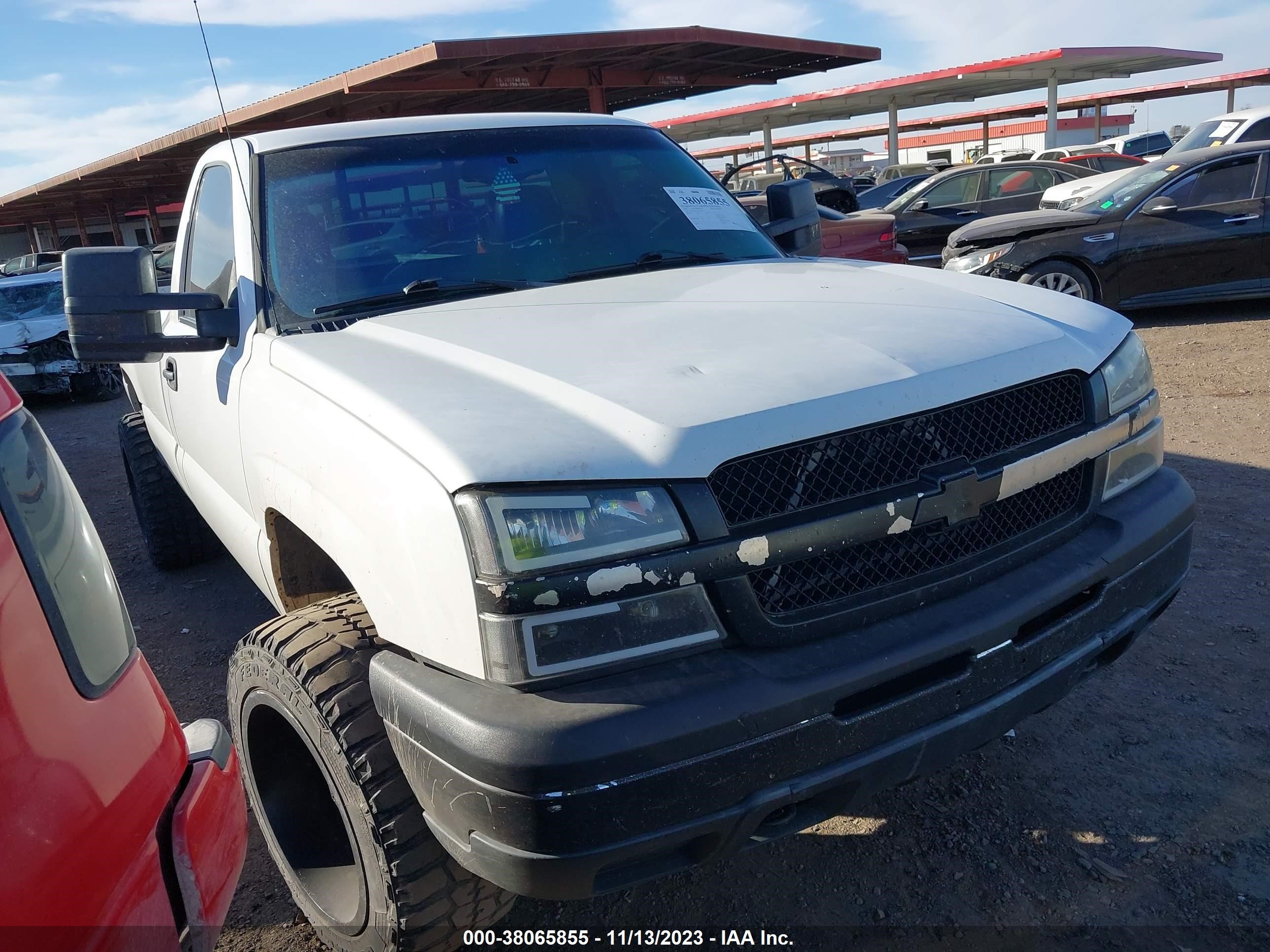 CHEVROLET SILVERADO 2003 1gcec14v23e250825