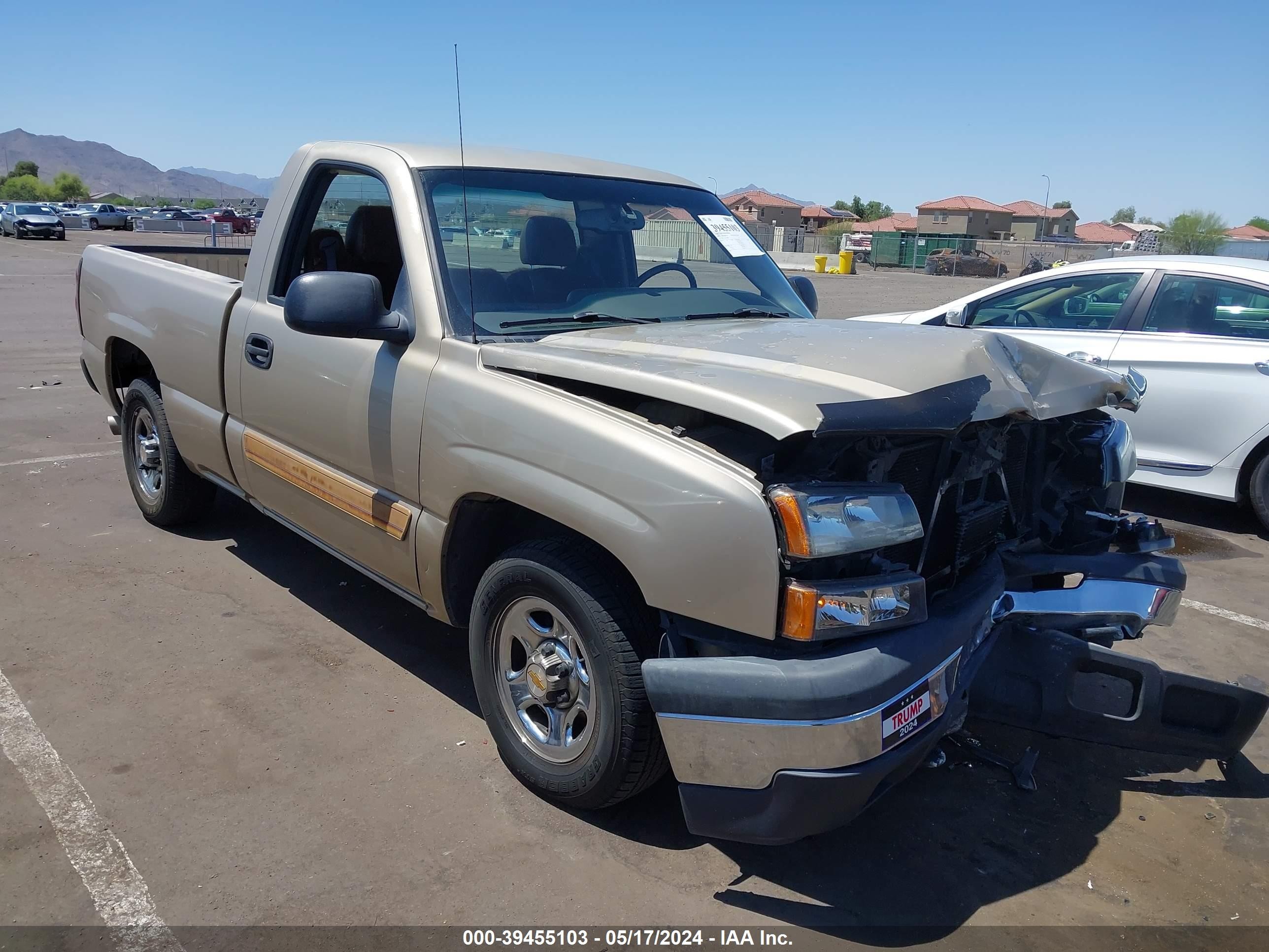 CHEVROLET SILVERADO 2004 1gcec14v24z170807