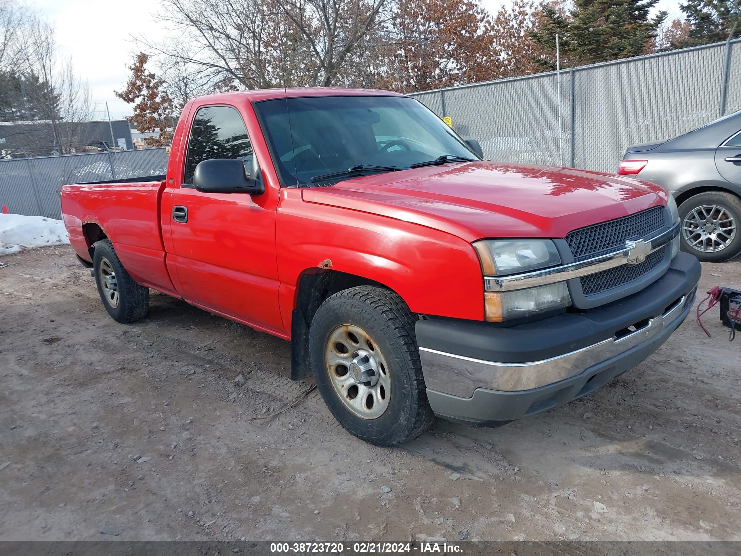 CHEVROLET SILVERADO 2005 1gcec14v25e187146