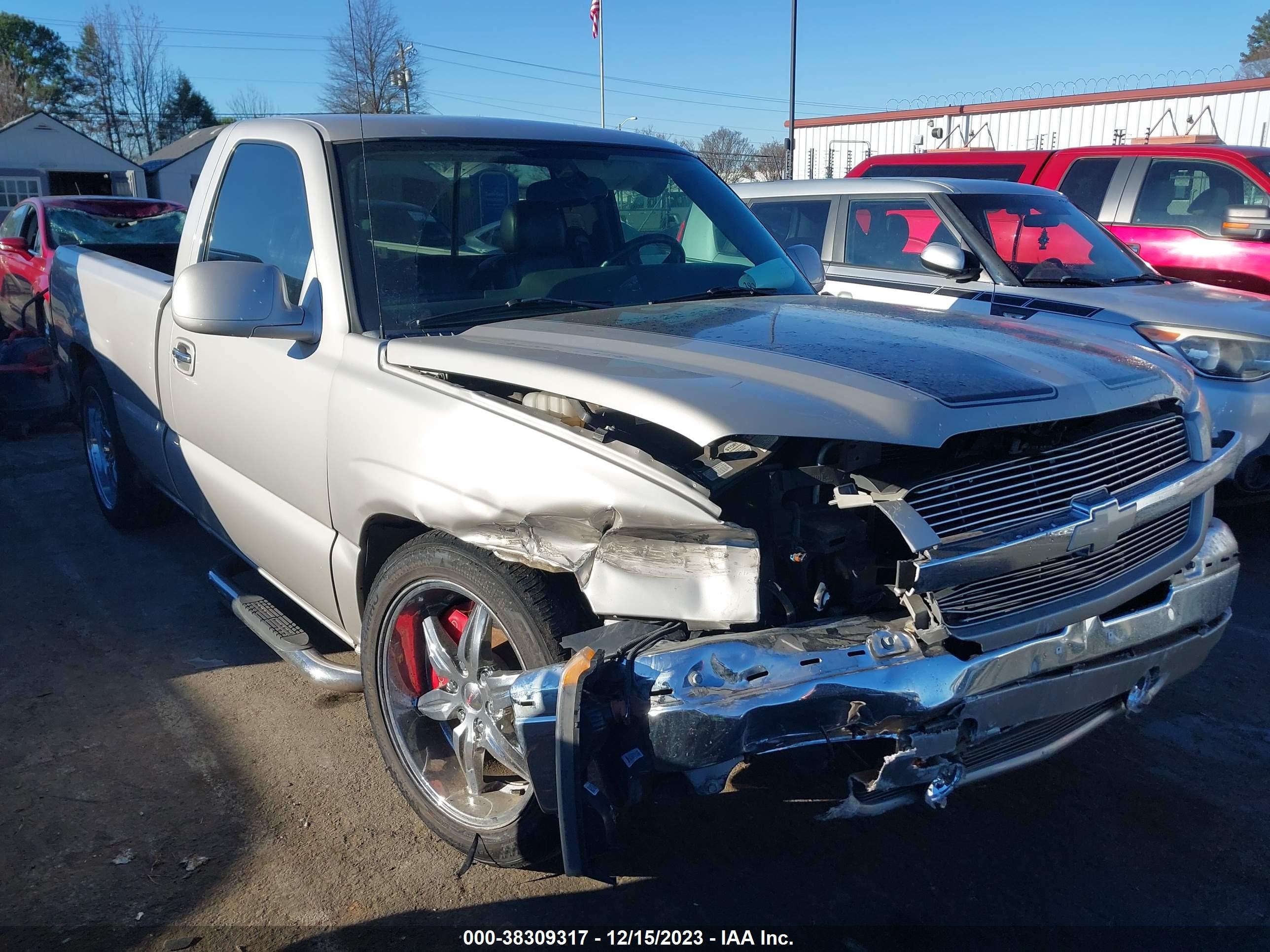 CHEVROLET SILVERADO 2005 1gcec14v25z289491