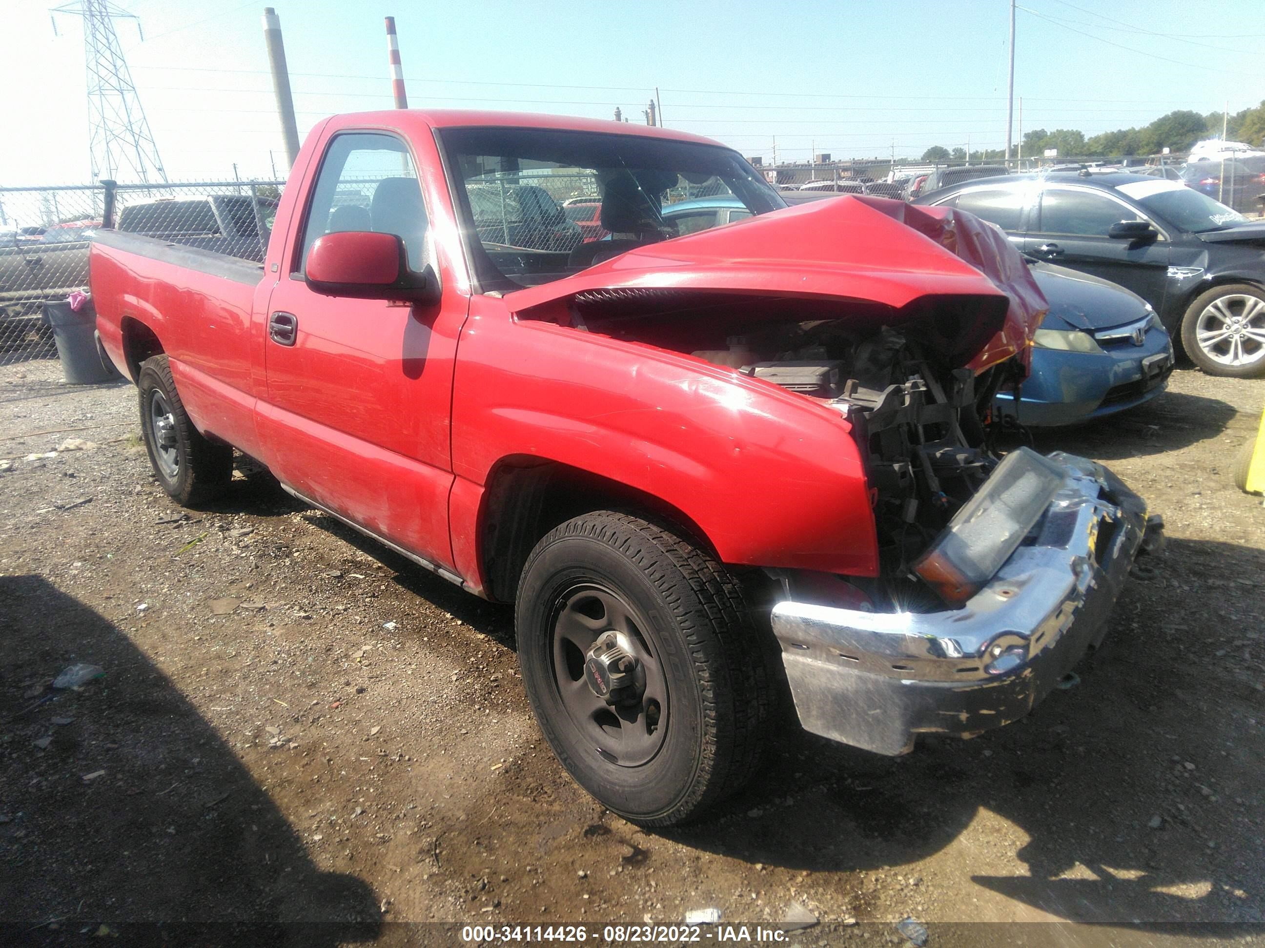 CHEVROLET SILVERADO 2004 1gcec14v34z152672