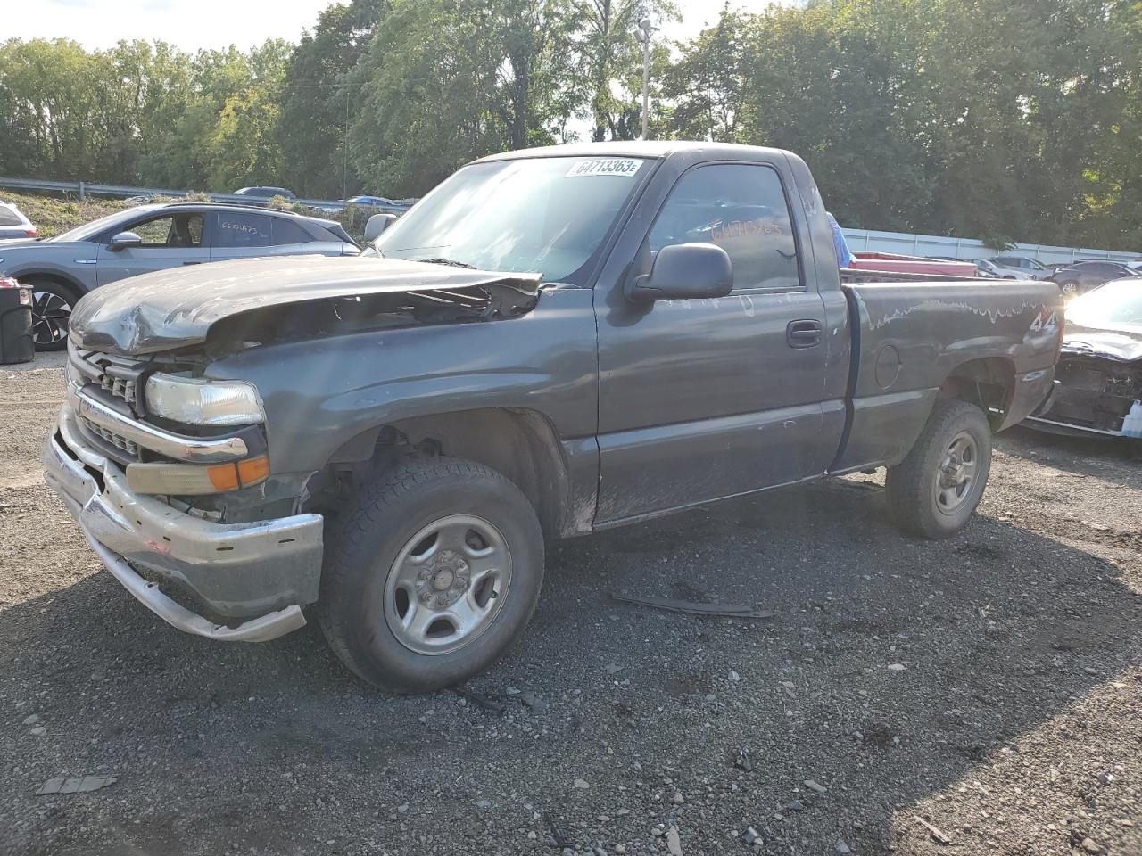 CHEVROLET SILVERADO 2000 1gcec14v3ye400318