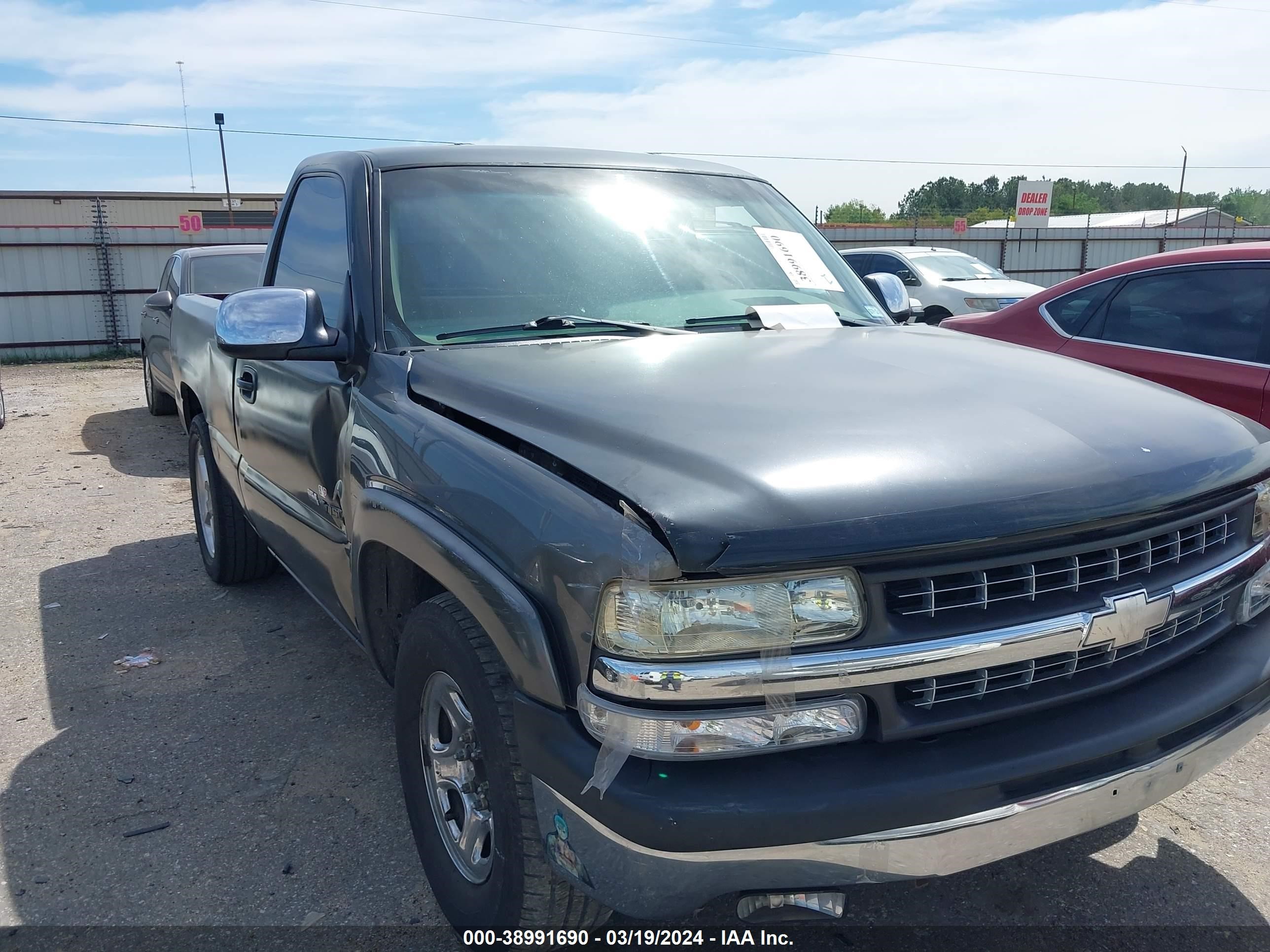 CHEVROLET SILVERADO 2002 1gcec14v52z347055