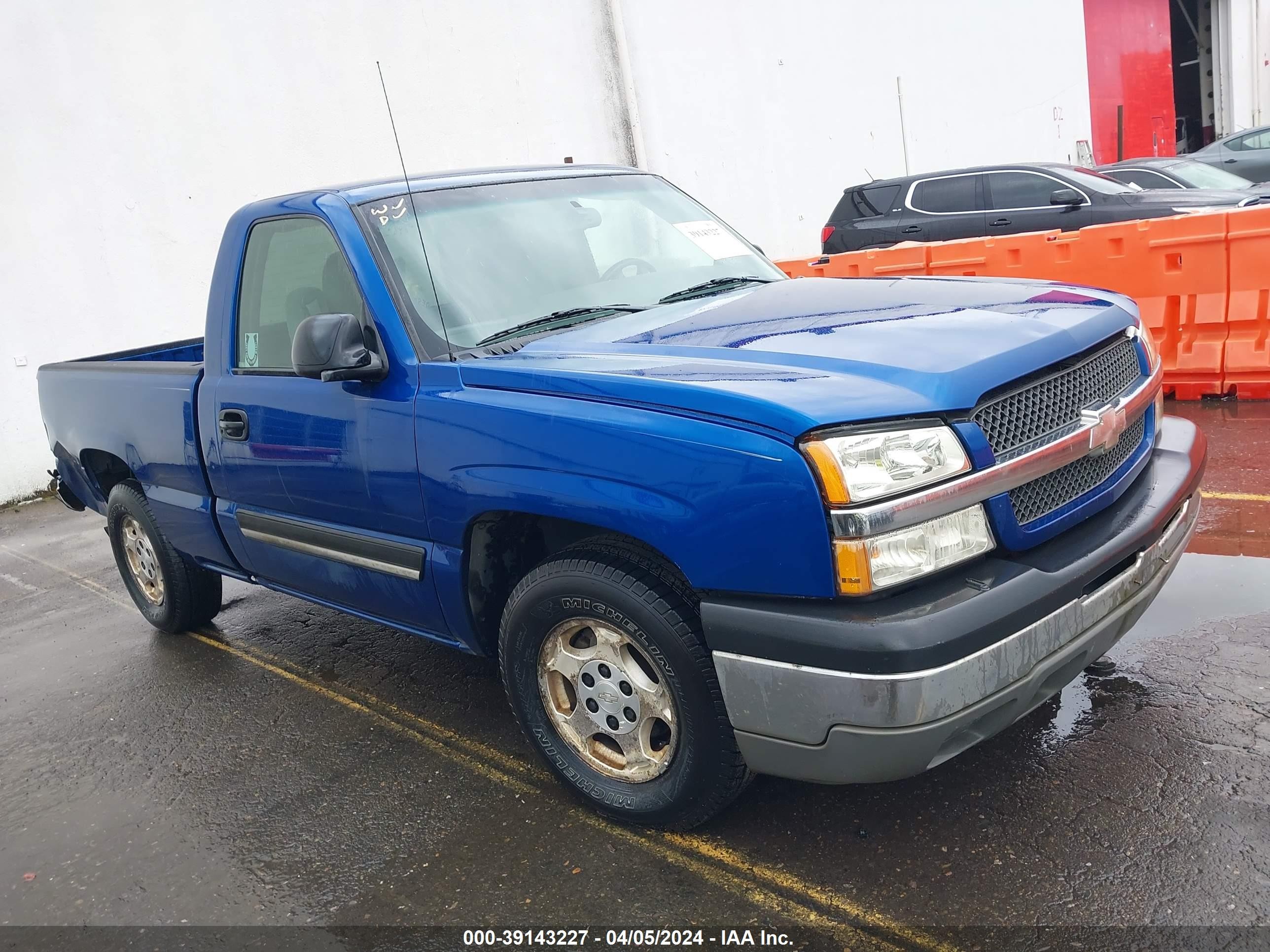 CHEVROLET SILVERADO 2003 1gcec14v53z175577