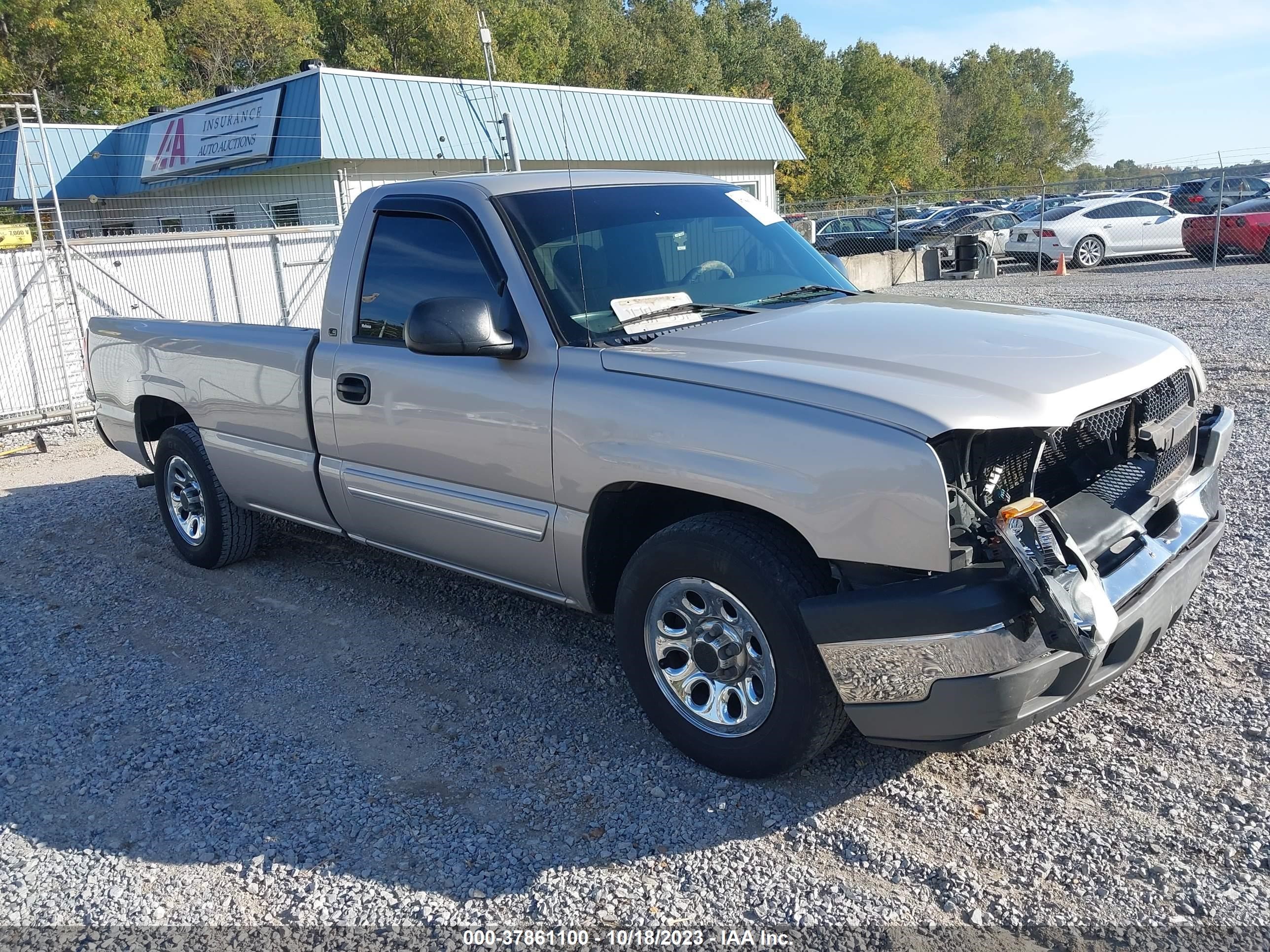 CHEVROLET SILVERADO 2005 1gcec14v55z114474