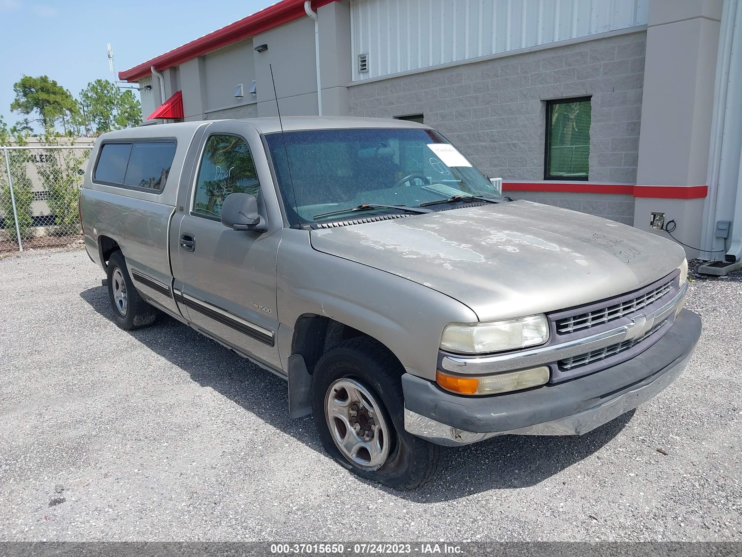 CHEVROLET SILVERADO 2000 1gcec14v6ye420997