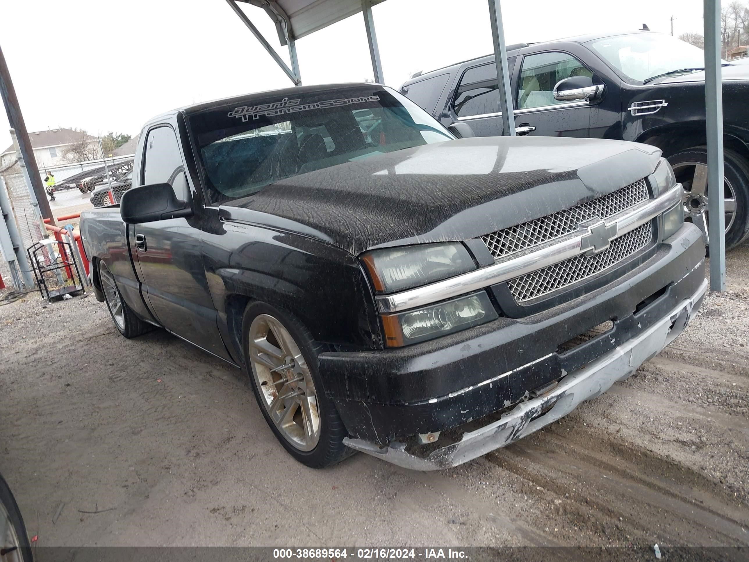 CHEVROLET SILVERADO 2003 1gcec14v73z163544