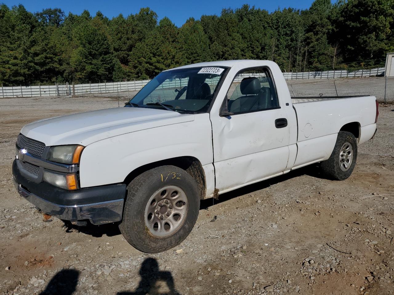 CHEVROLET SILVERADO 2005 1gcec14v85e204788