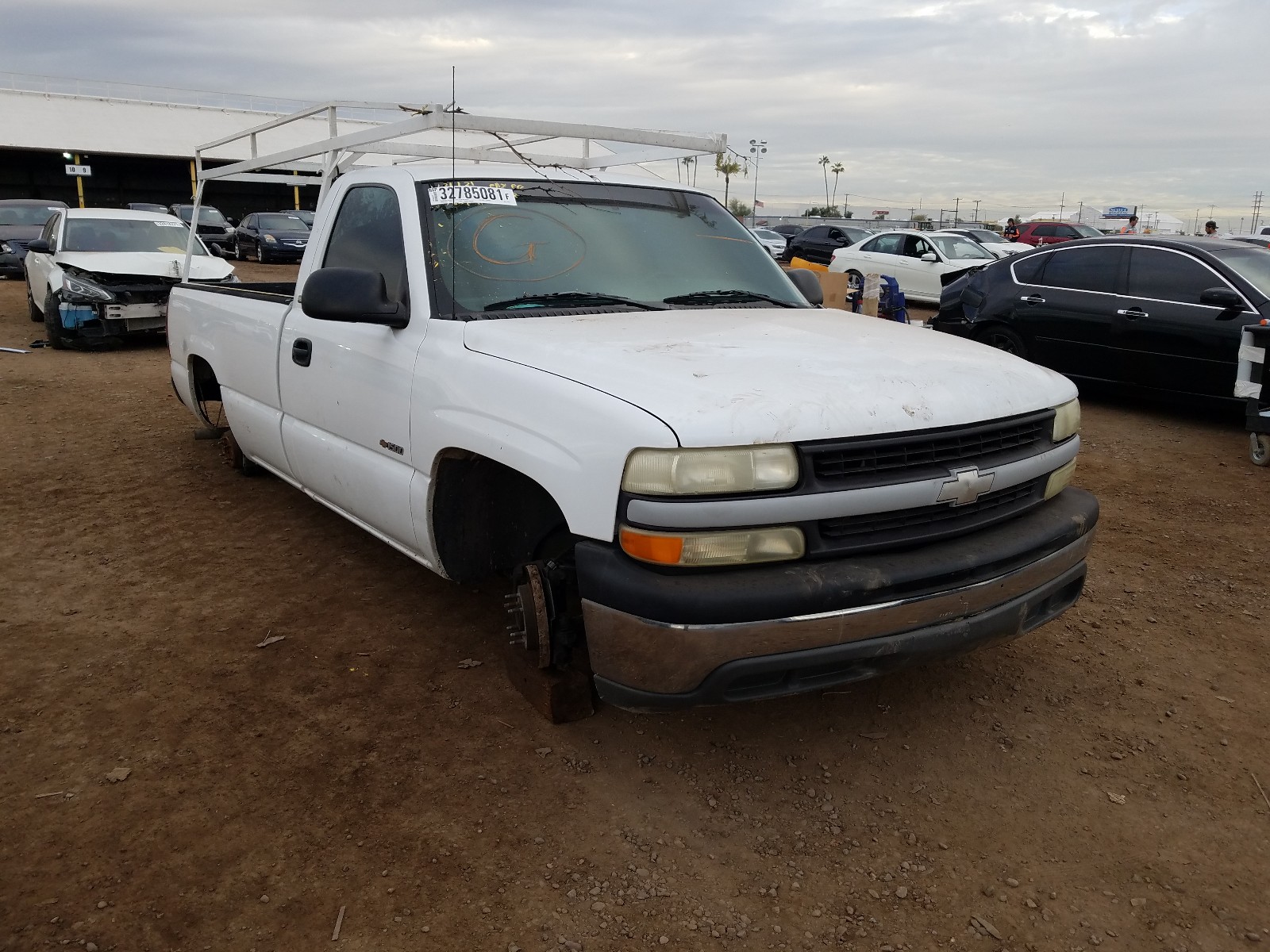 CHEVROLET SILVERADO 2002 1gcec14vx2z216672