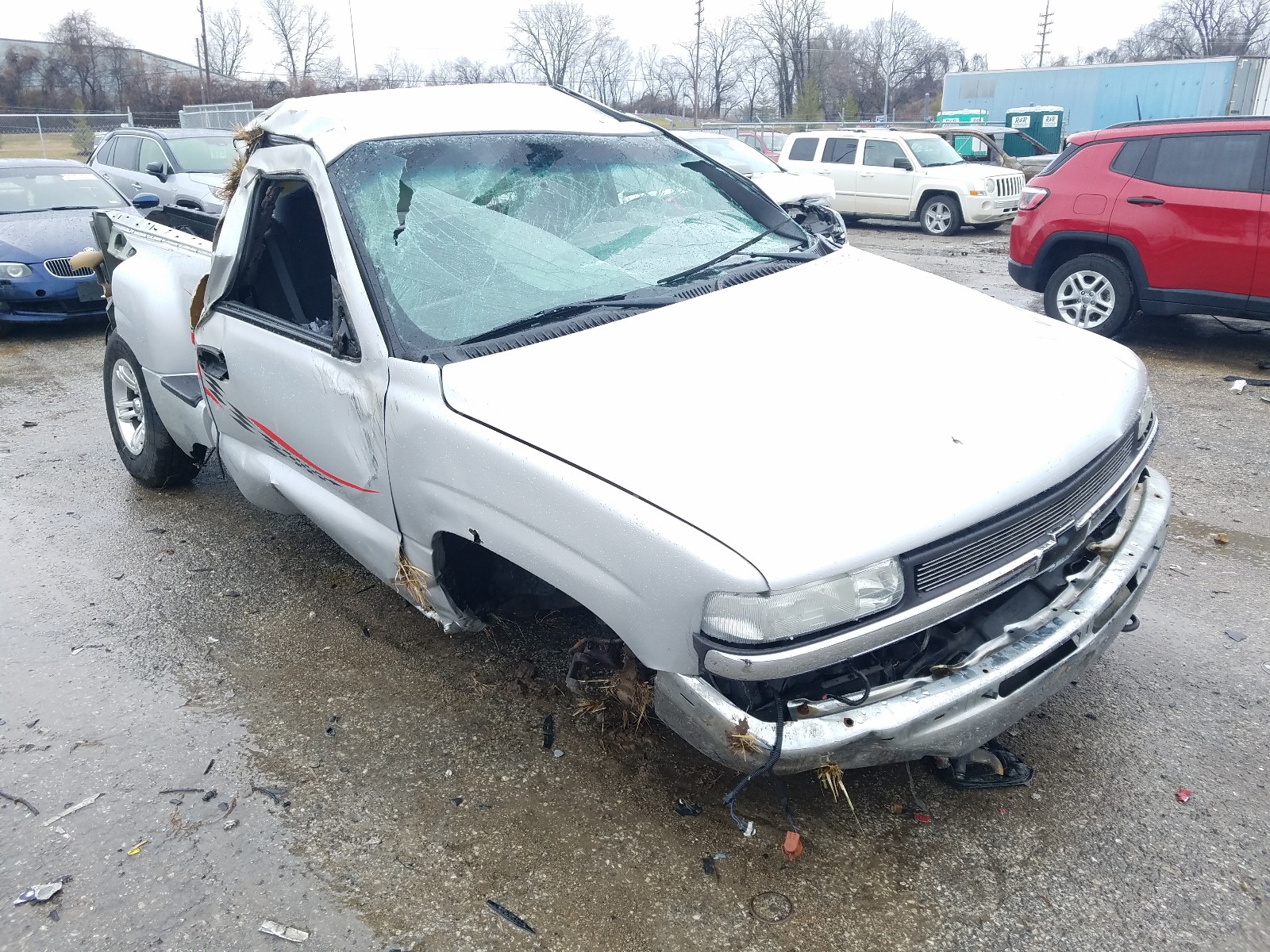 CHEVROLET SILVERADO 2002 1gcec14vx2z310471