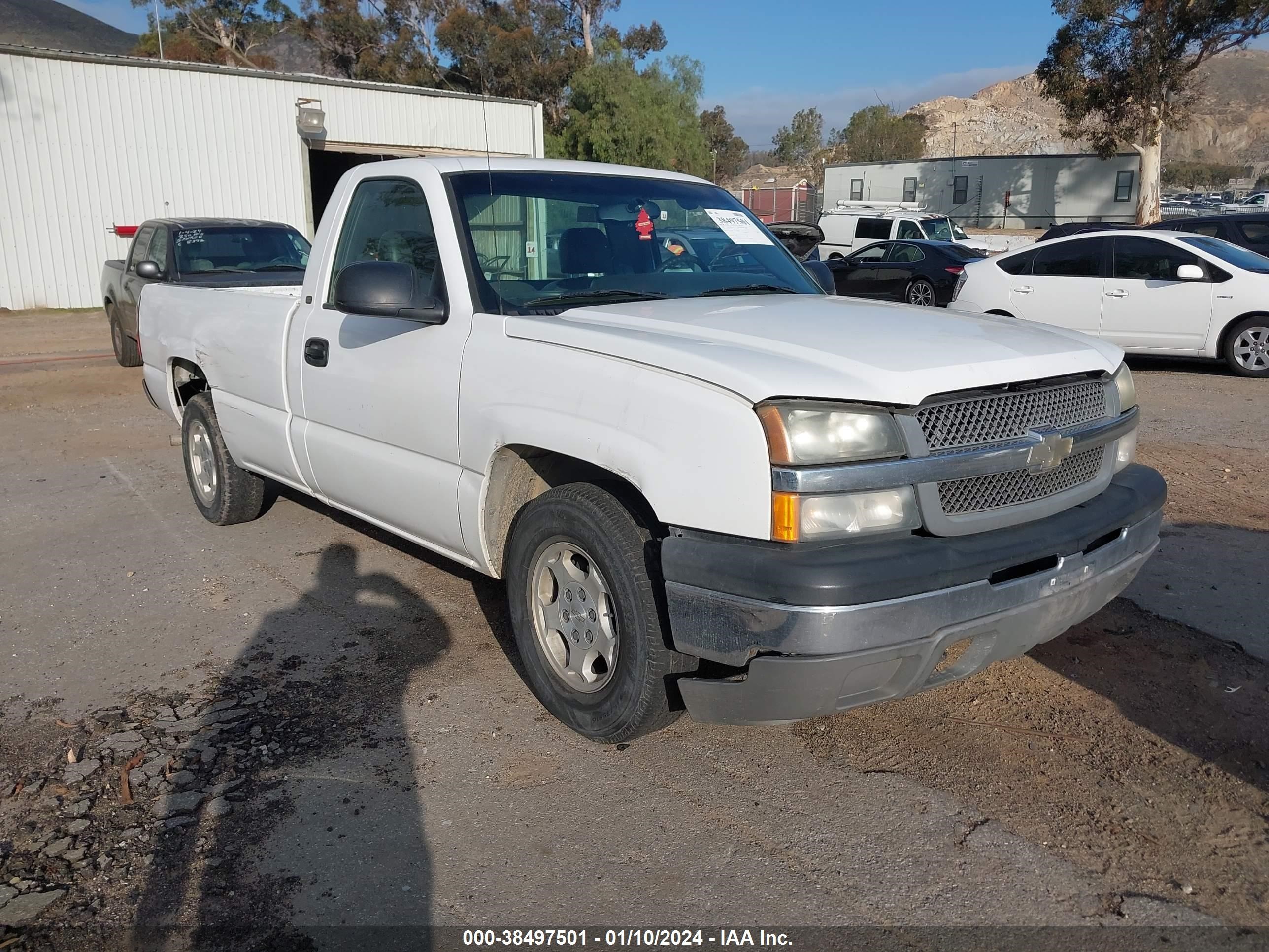 CHEVROLET SILVERADO 2004 1gcec14vx4e327183